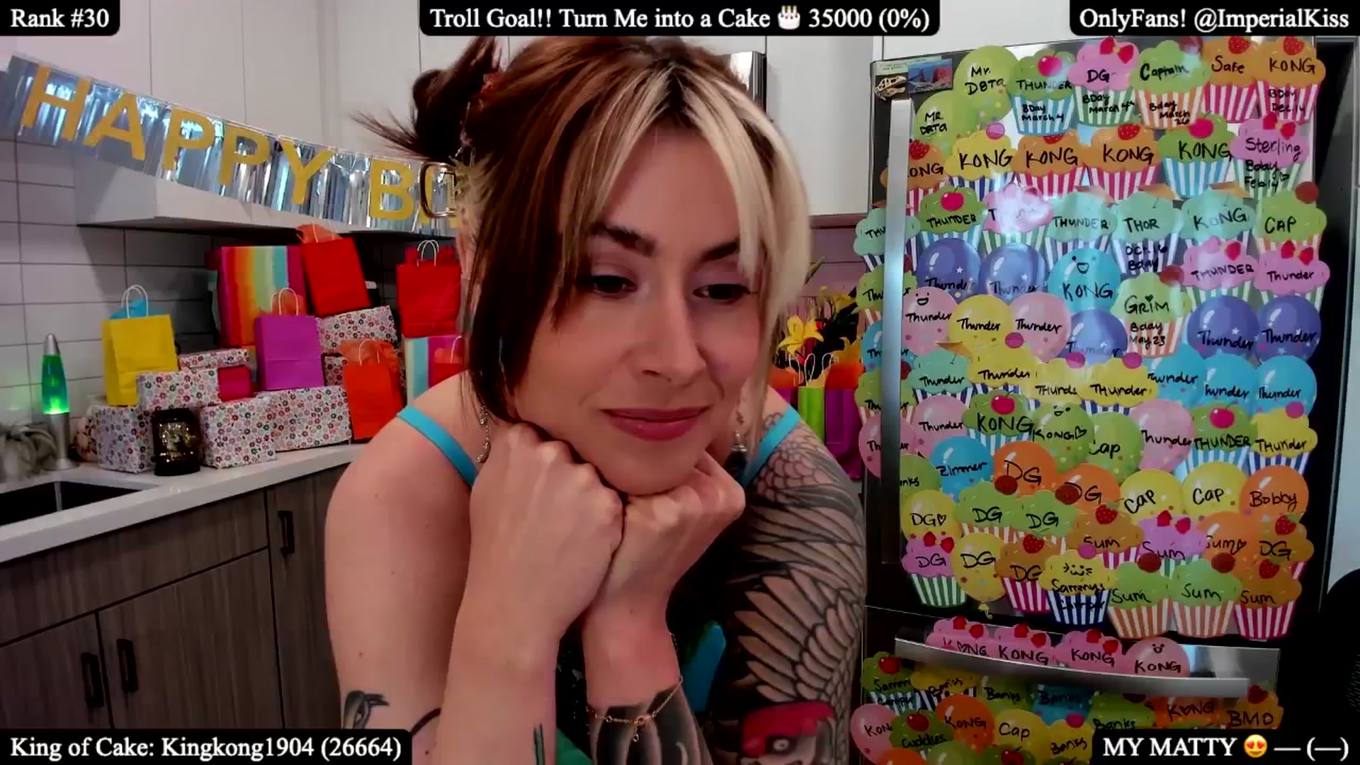 Gallery image thumbnail from ImperialBday's myfreecams stream on, 03/14/2025, 22:26 image 2 of 20