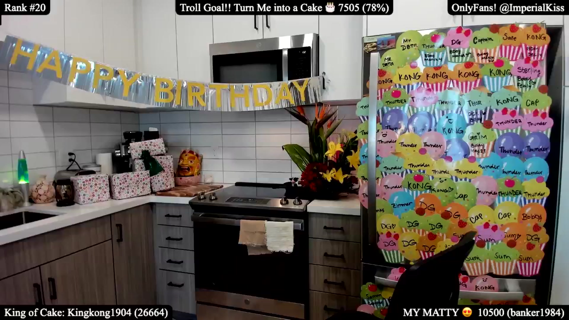 Gallery image thumbnail from ImperialBday's myfreecams stream on, 03/14/2025, 22:26 image 10 of 20