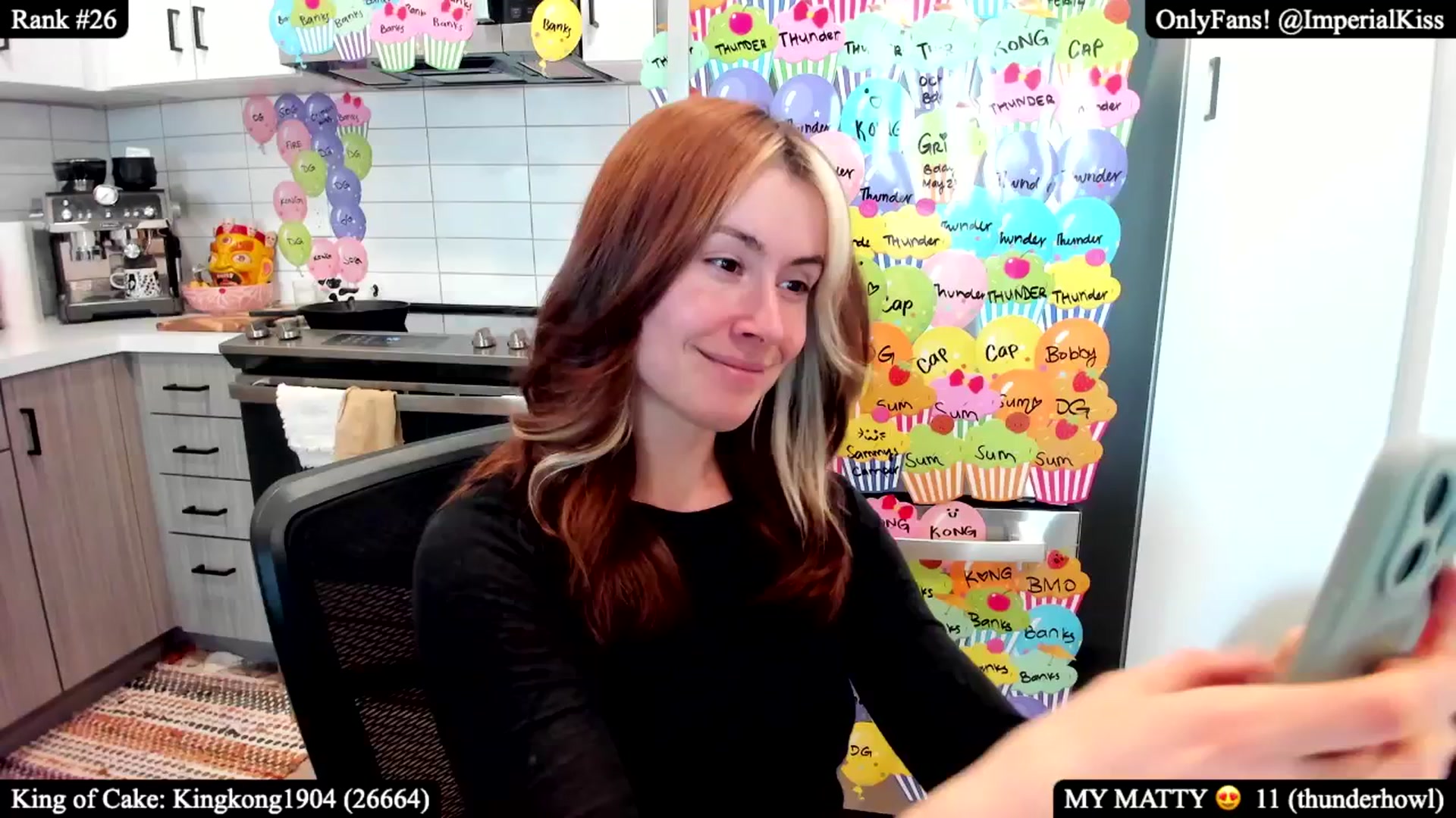 Gallery image thumbnail from ImperialBday's myfreecams stream on, 03/18/2025, 01:55 image 1 of 20
