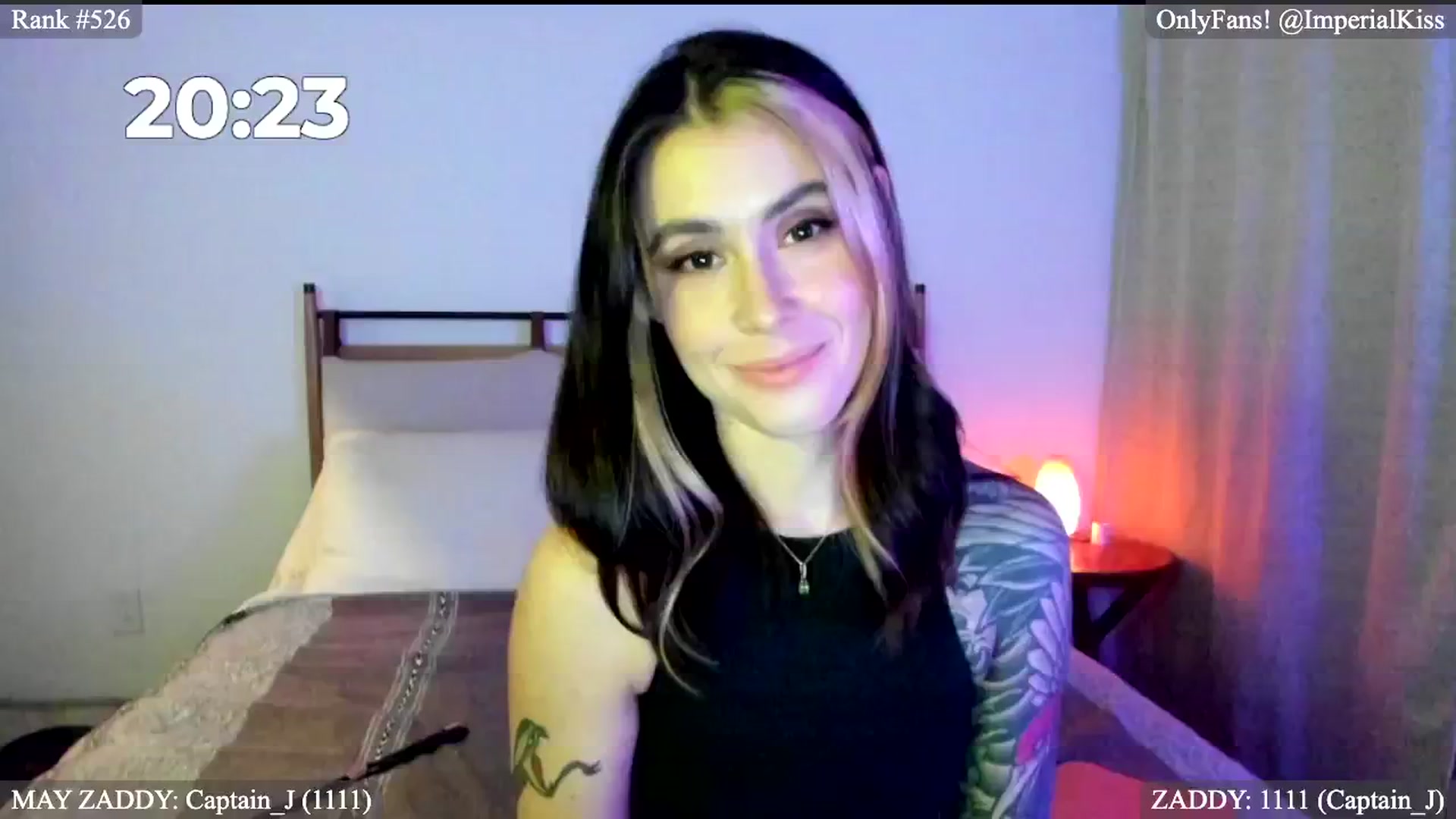 Gallery image thumbnail from ImperialKiss's myfreecams stream on, 05/02/2024, 07:04 image 4 of 20