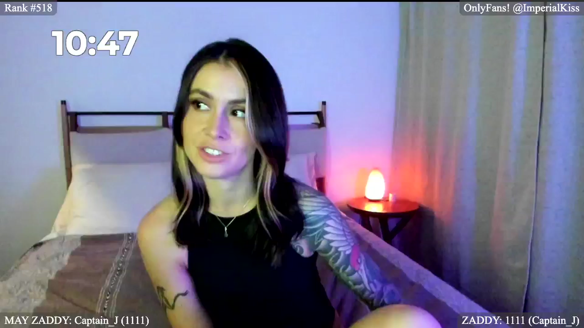 Gallery image thumbnail from ImperialKiss's myfreecams stream on, 05/02/2024, 07:04 image 6 of 20