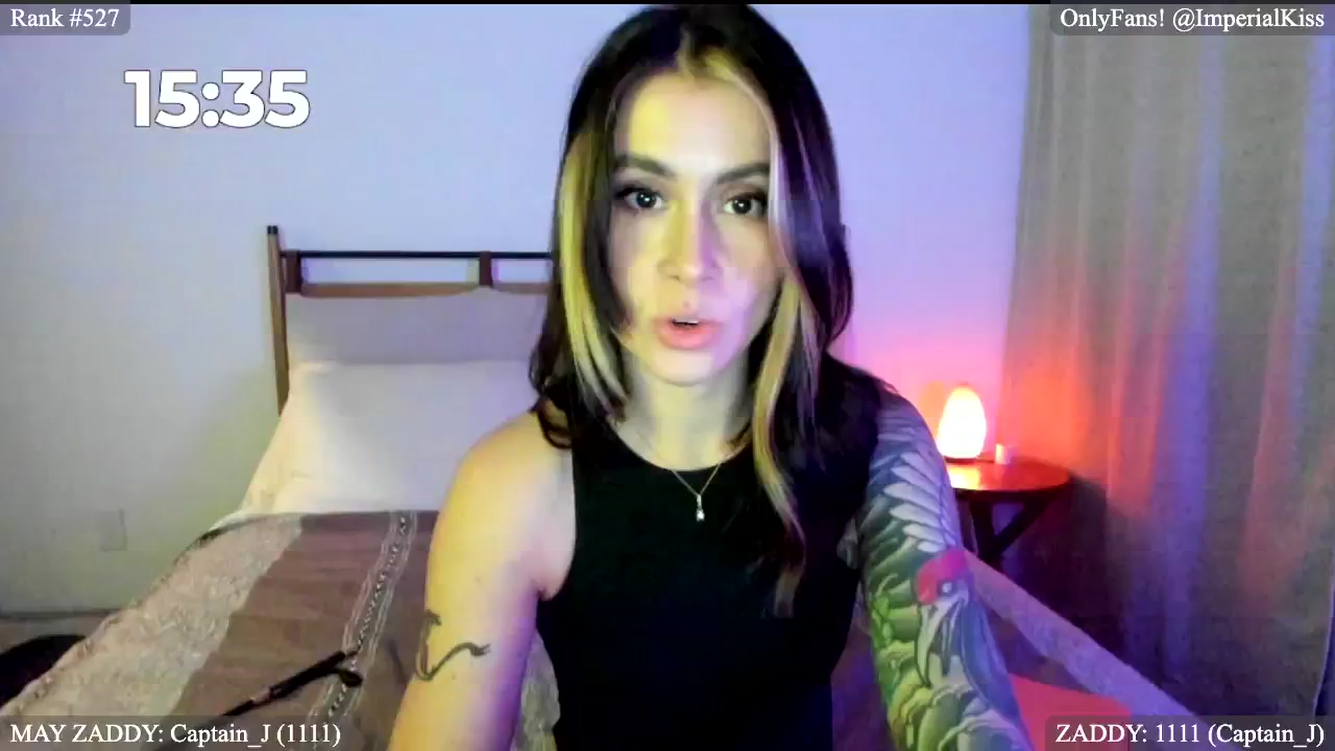 Gallery image thumbnail from ImperialKiss's myfreecams stream on, 05/02/2024, 07:04 image 5 of 20
