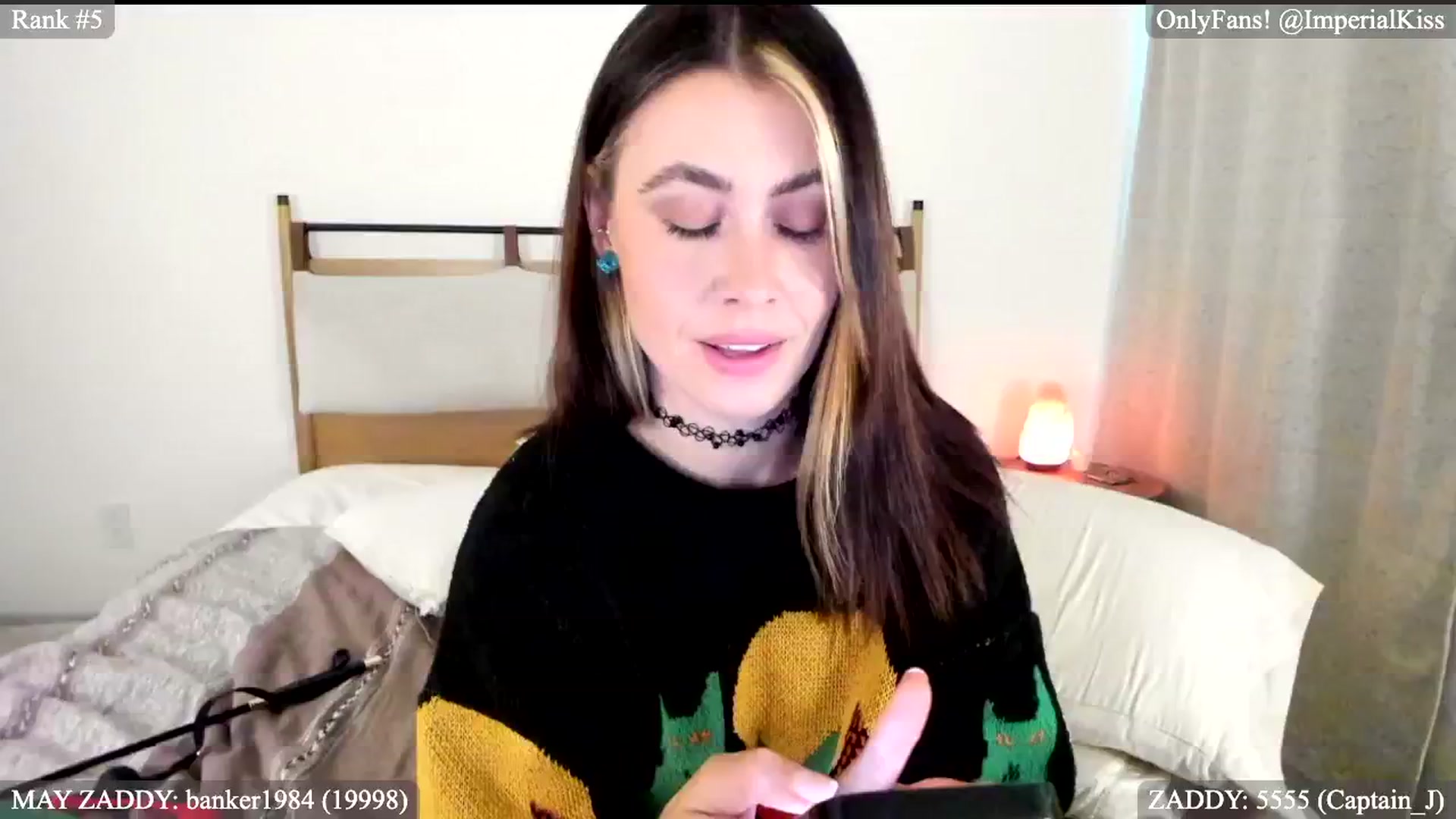 Gallery image thumbnail from ImperialKiss's myfreecams stream on, 05/09/2024, 21:04 image 20 of 20