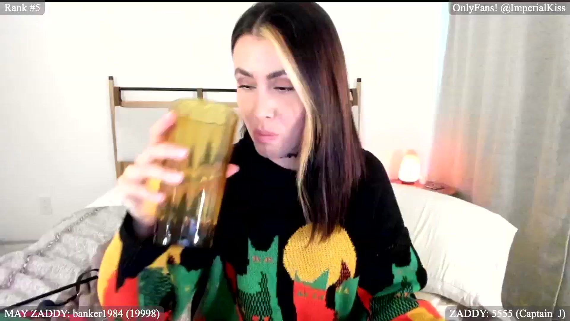 Gallery image thumbnail from ImperialKiss's myfreecams stream on, 05/09/2024, 21:04 image 19 of 20