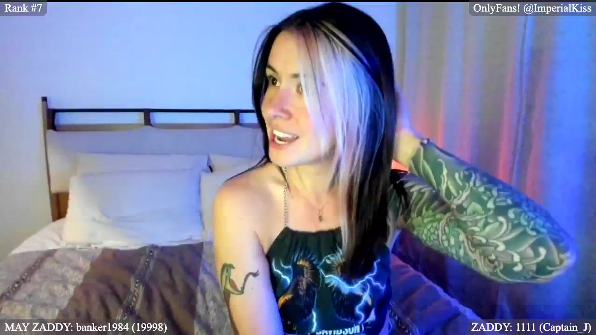 Gallery image thumbnail from ImperialKiss's myfreecams stream on, 05/18/2024, 07:08 image 12 of 20