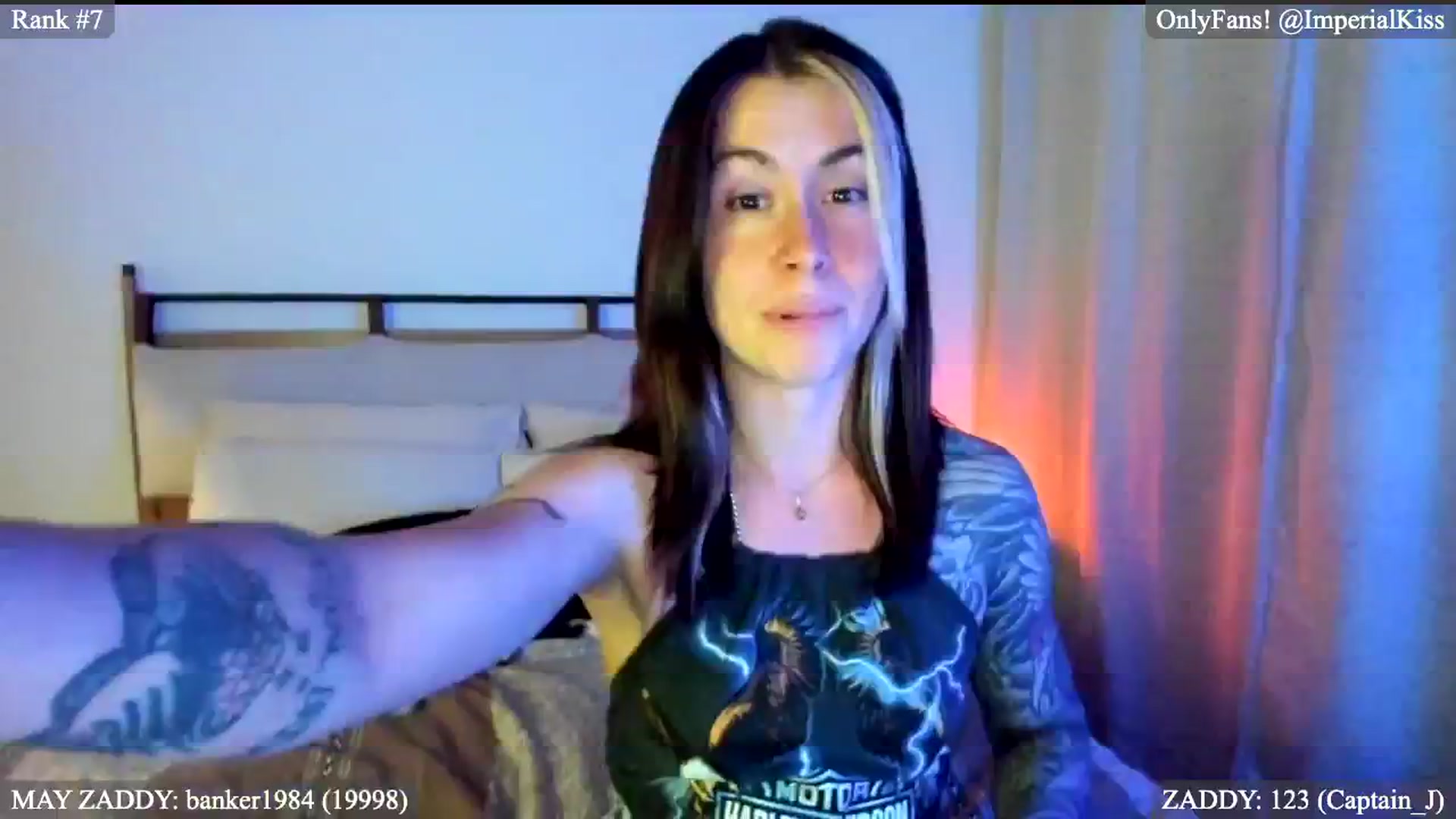 Gallery image thumbnail from ImperialKiss's myfreecams stream on, 05/18/2024, 07:08 image 5 of 20