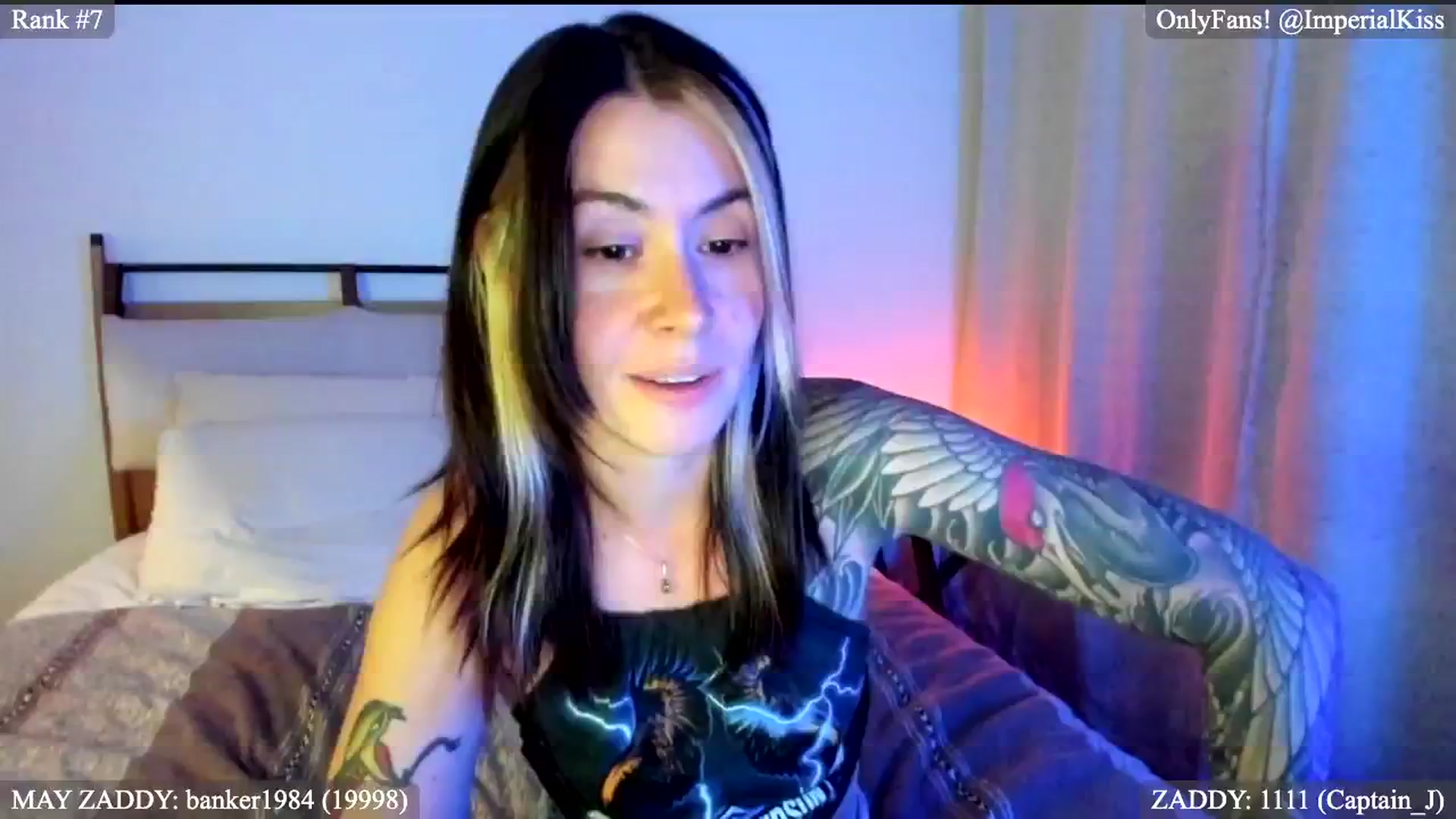 Gallery image thumbnail from ImperialKiss's myfreecams stream on, 05/18/2024, 07:08 image 14 of 20