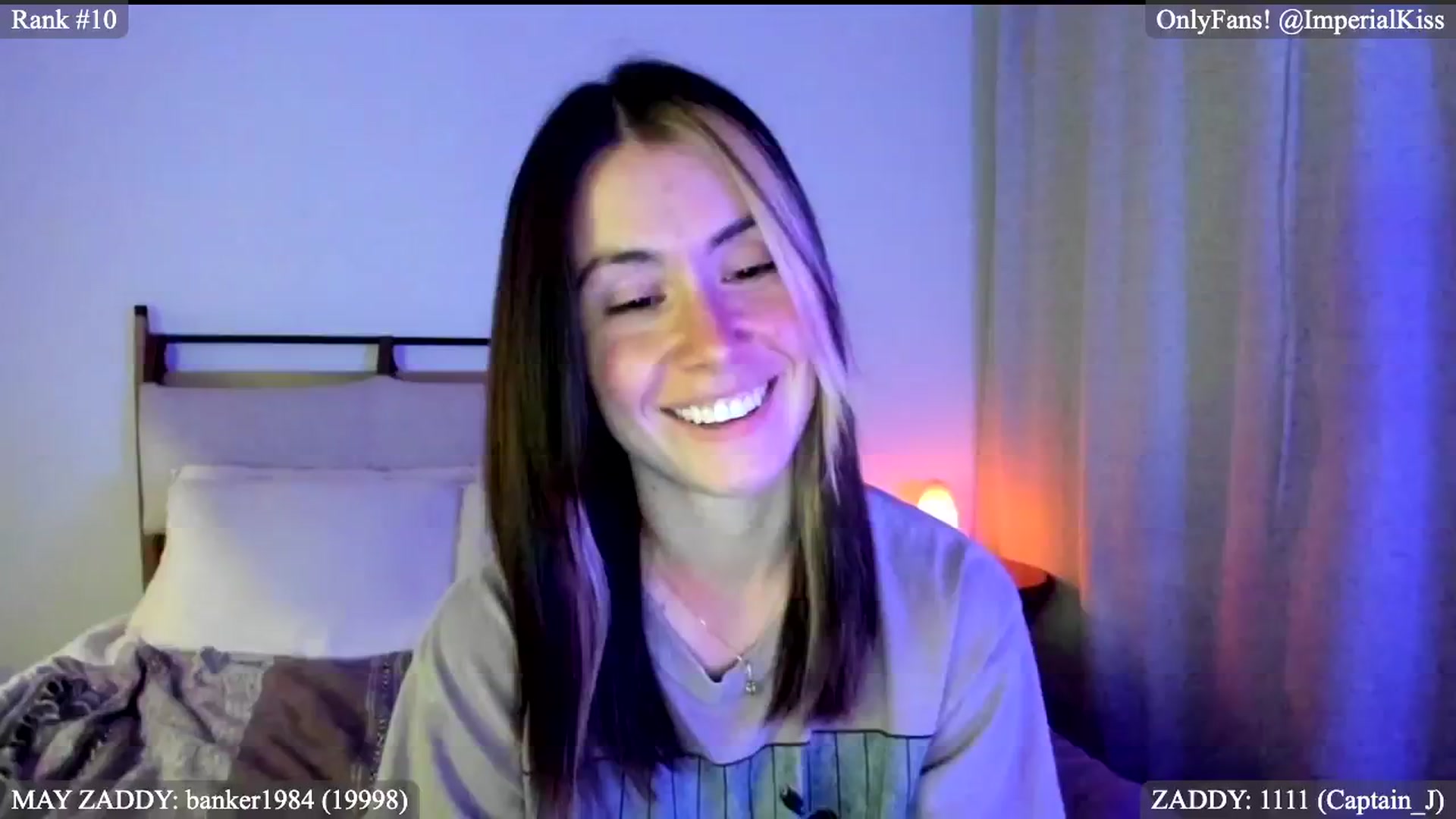 Gallery image thumbnail from ImperialKiss's myfreecams stream on, 05/24/2024, 04:19 image 8 of 20