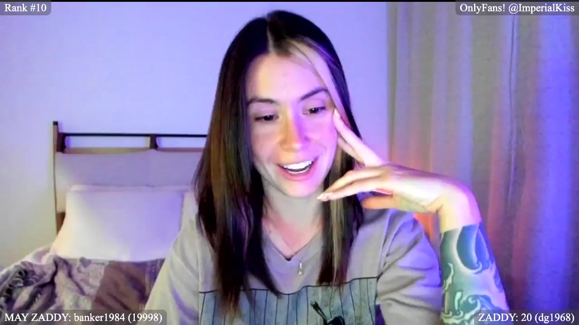 Gallery image thumbnail from ImperialKiss's myfreecams stream on, 05/24/2024, 04:19 image 7 of 20