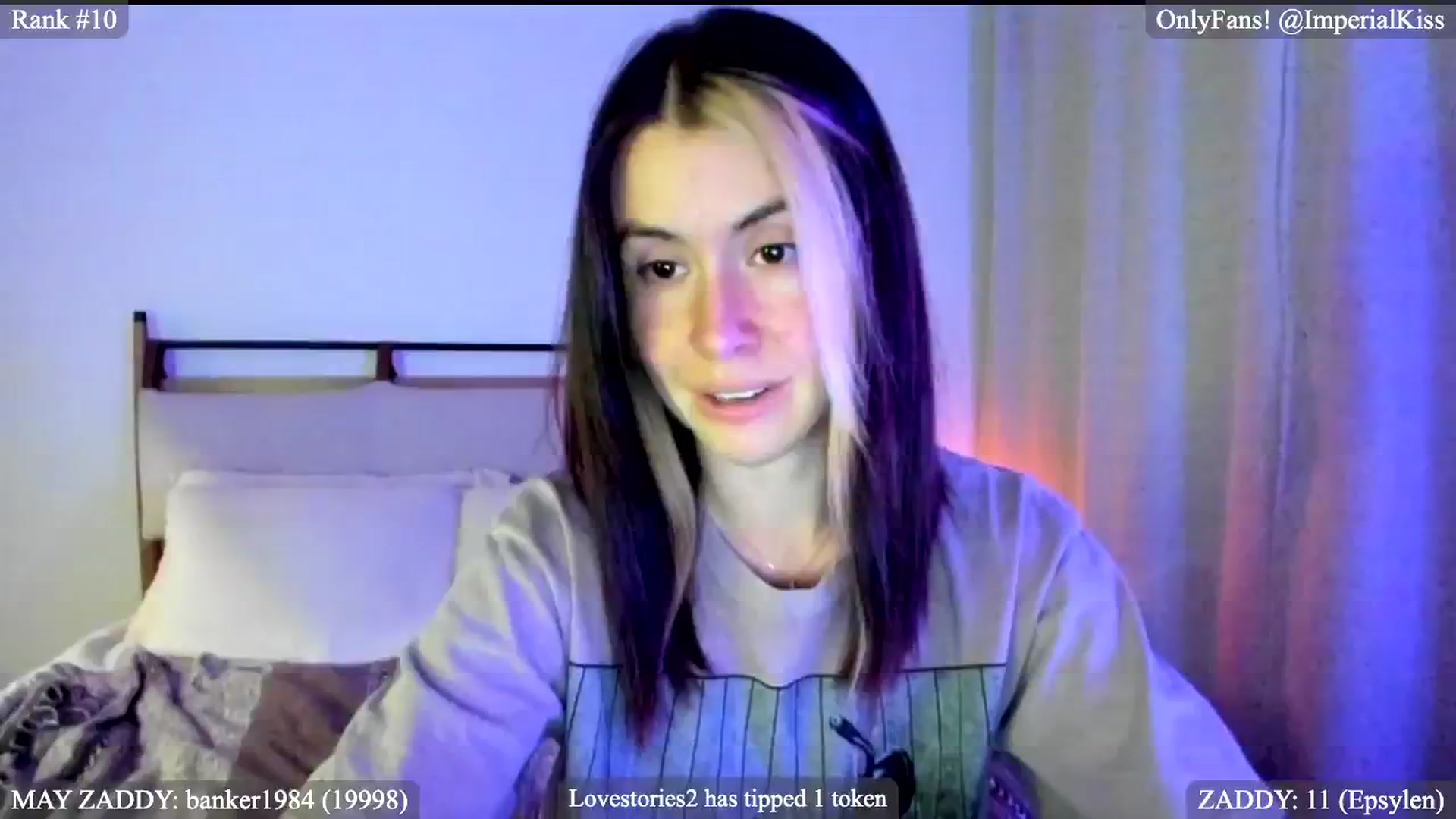 Gallery image thumbnail from ImperialKiss's myfreecams stream on, 05/24/2024, 04:19 image 5 of 20