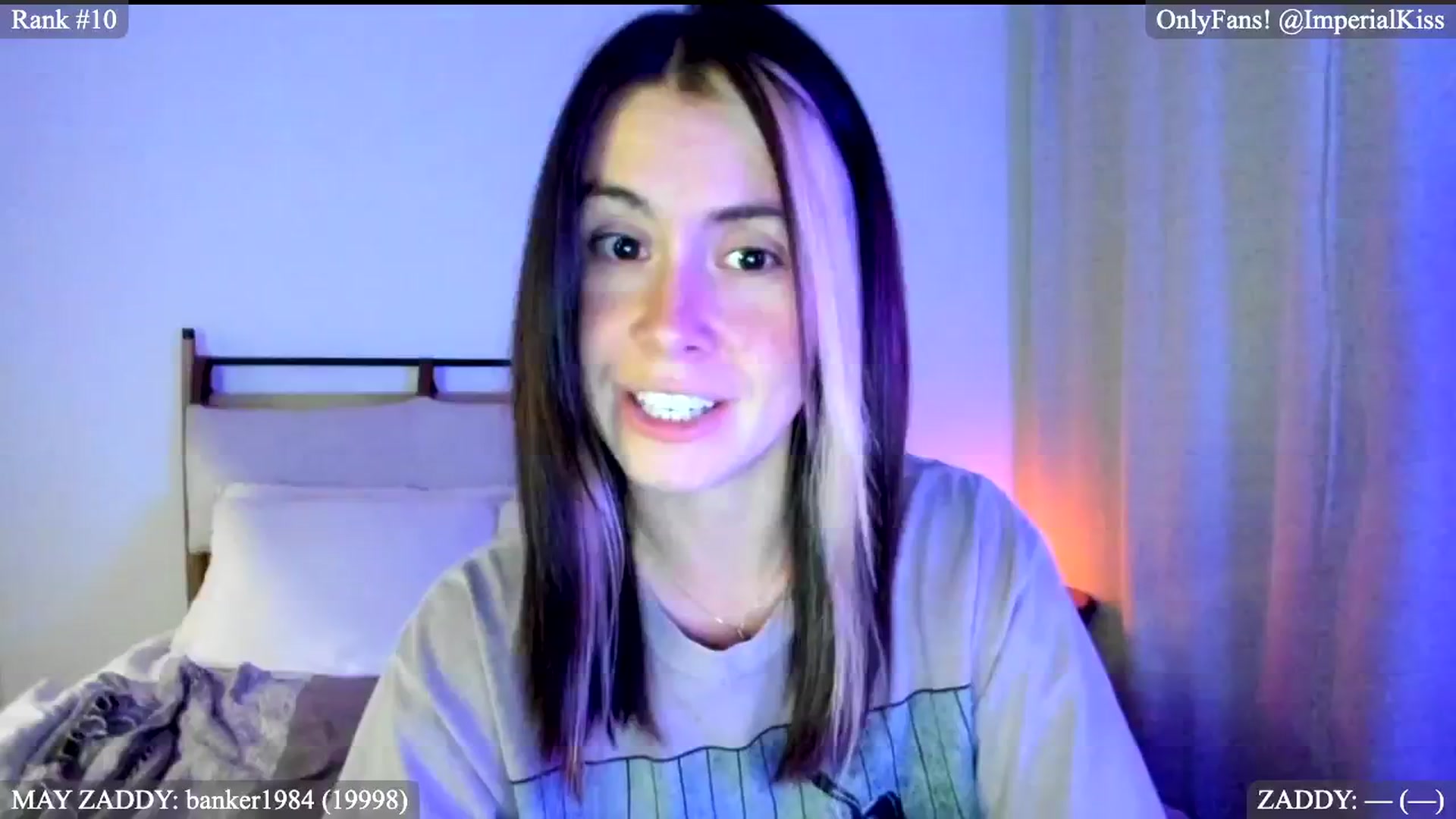 Gallery image thumbnail from ImperialKiss's myfreecams stream on, 05/24/2024, 04:19 image 1 of 20