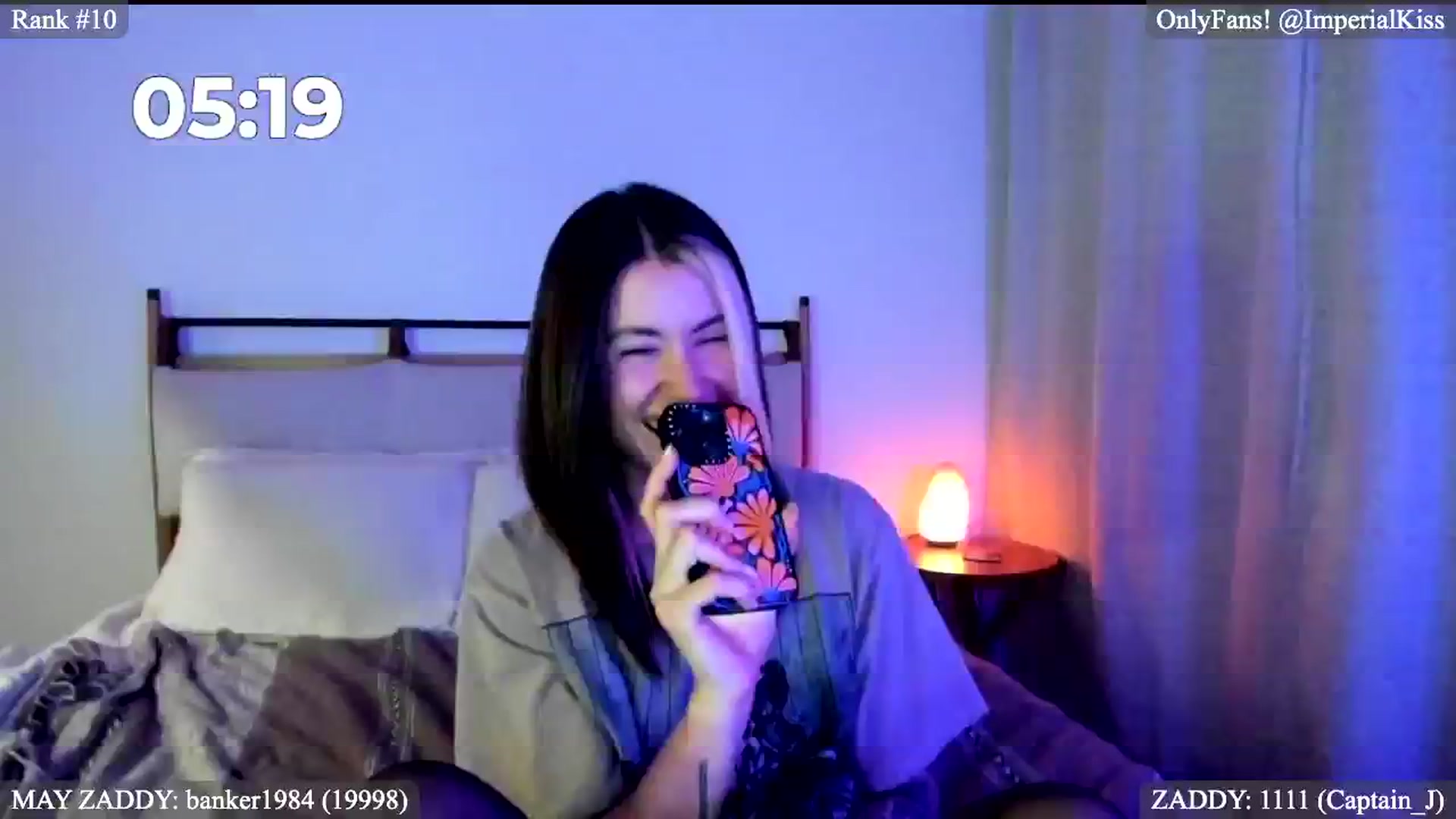 Gallery image thumbnail from ImperialKiss's myfreecams stream on, 05/24/2024, 04:19 image 19 of 20
