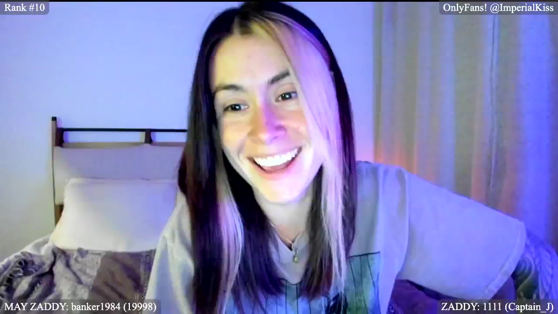 Gallery image thumbnail from ImperialKiss's myfreecams stream on, 05/24/2024, 04:19 image 10 of 20