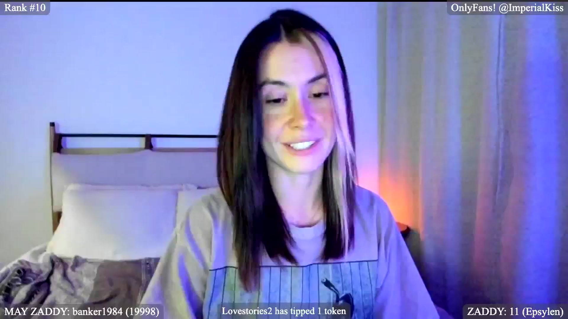 Gallery image thumbnail from ImperialKiss's myfreecams stream on, 05/24/2024, 04:19 image 4 of 20