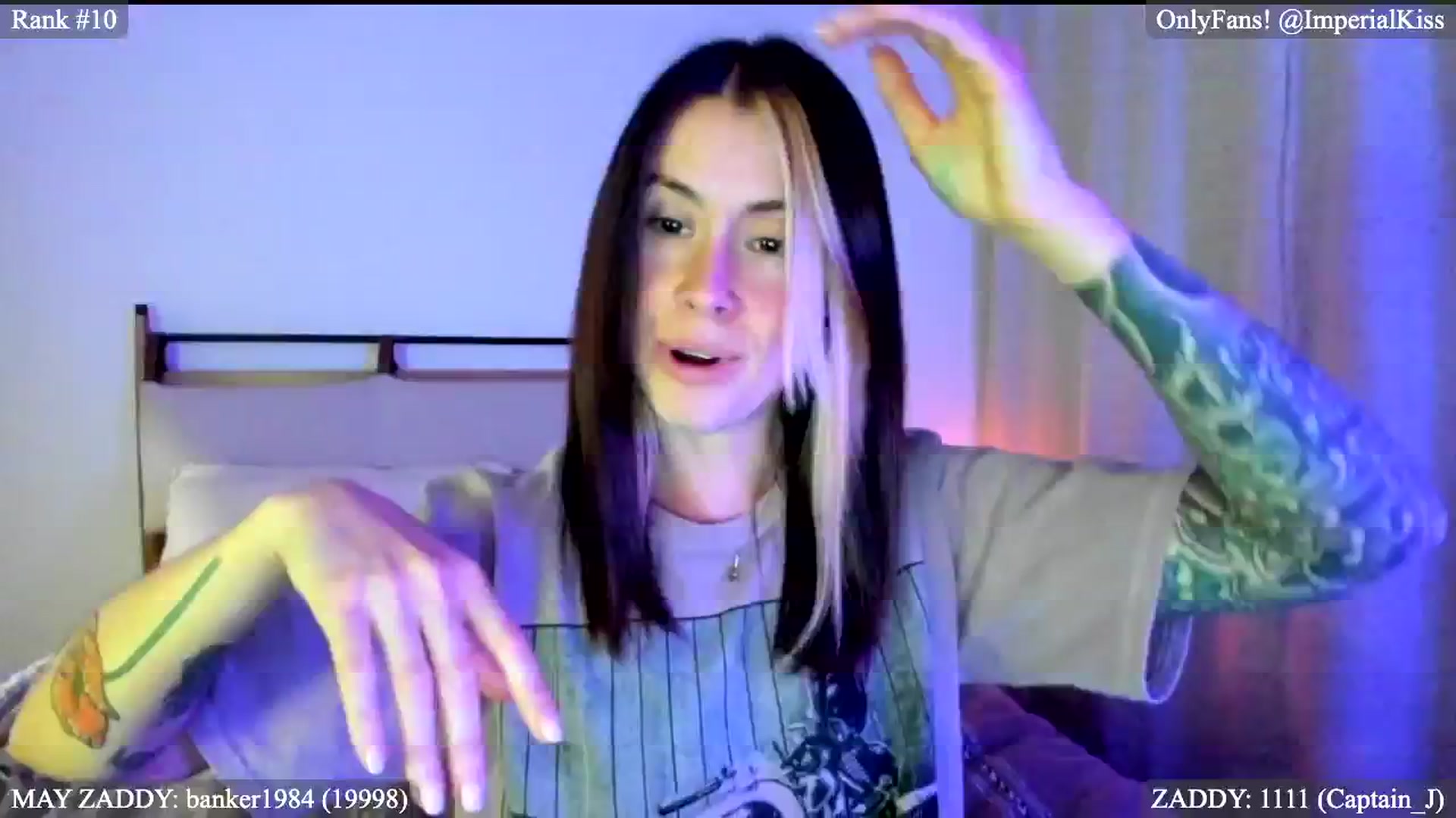 Gallery image thumbnail from ImperialKiss's myfreecams stream on, 05/24/2024, 04:19 image 11 of 20