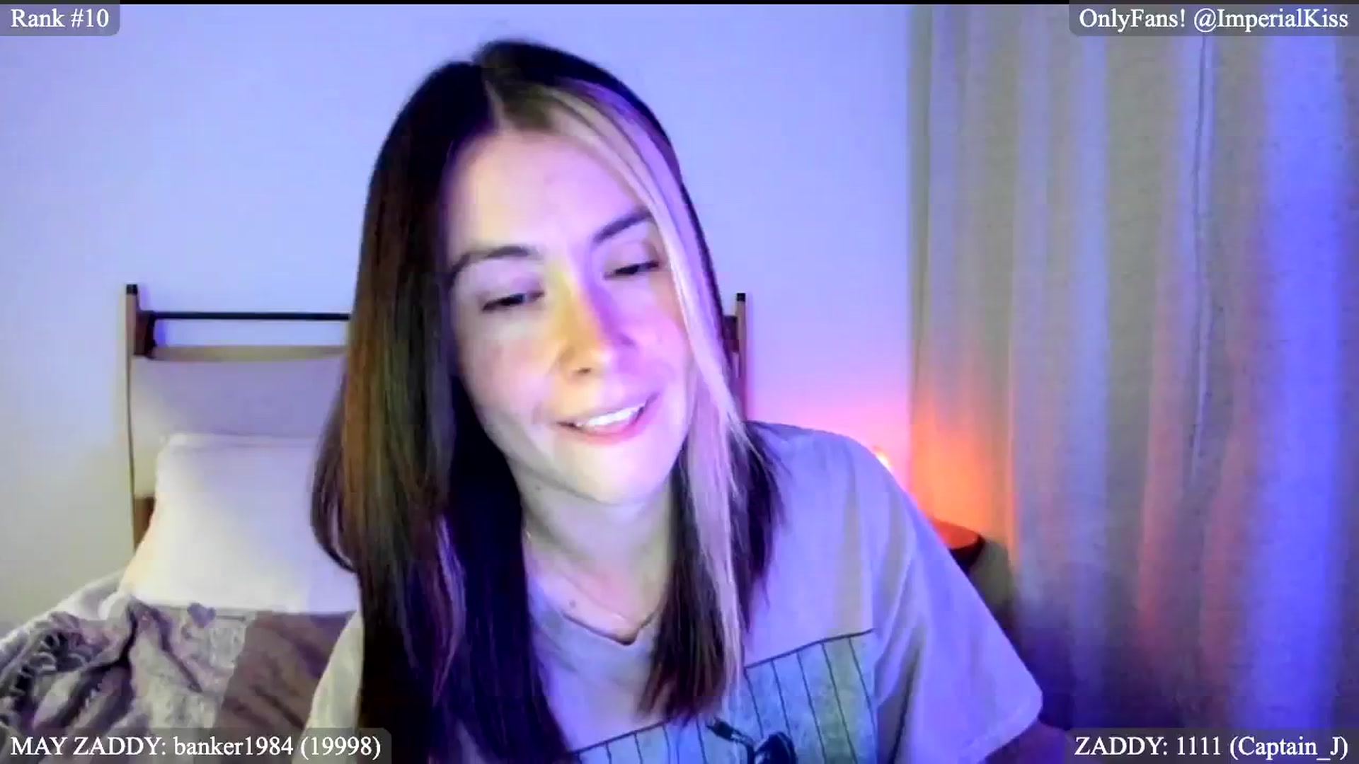 Gallery image thumbnail from ImperialKiss's myfreecams stream on, 05/24/2024, 04:19 image 9 of 20
