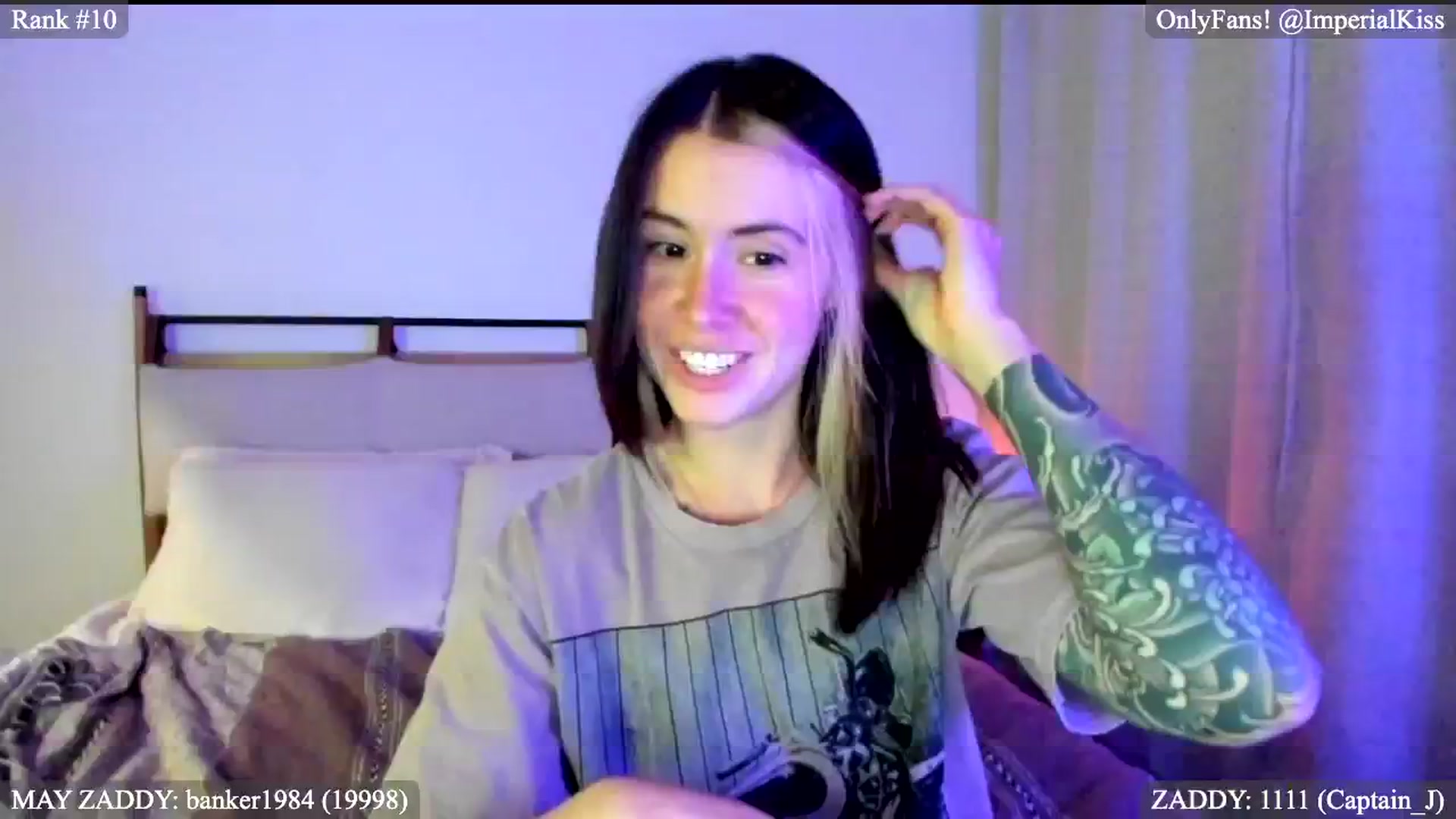 Gallery image thumbnail from ImperialKiss's myfreecams stream on, 05/24/2024, 04:45 image 1 of 20