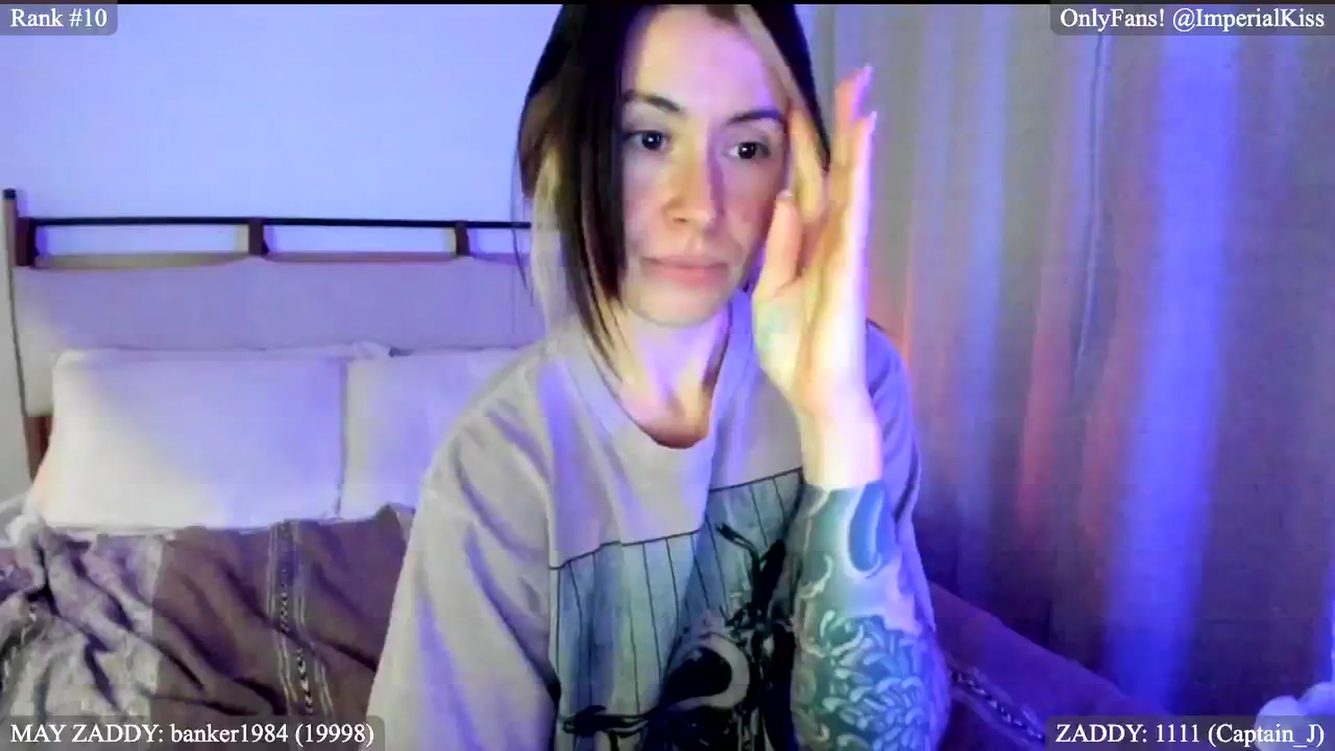 Gallery image thumbnail from ImperialKiss's myfreecams stream on, 05/24/2024, 04:45 image 20 of 20
