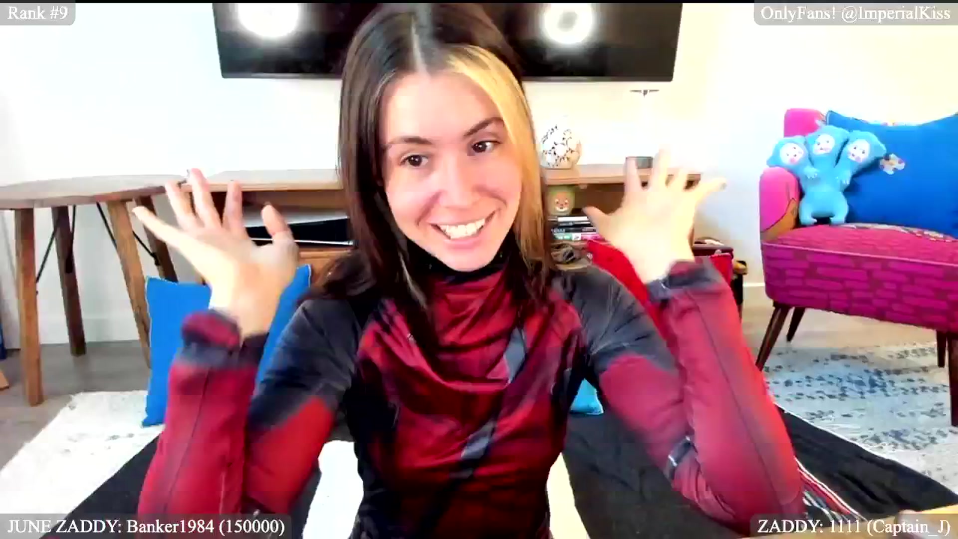 Gallery image thumbnail from ImperialKiss's myfreecams stream on, 06/07/2024, 24:33 image 2 of 20