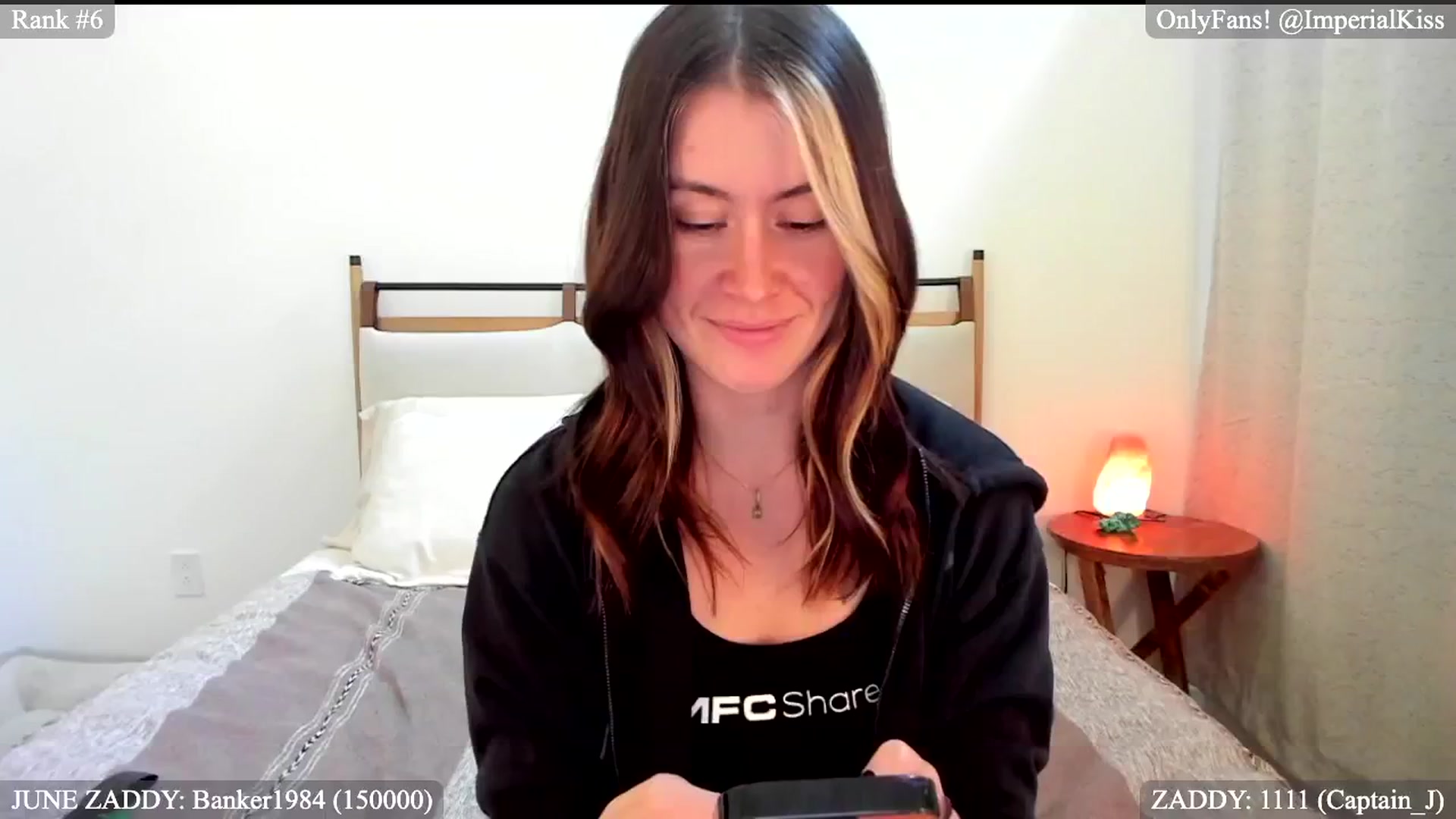 Gallery image thumbnail from ImperialKiss's myfreecams stream on, 06/16/2024, 23:58 image 5 of 20