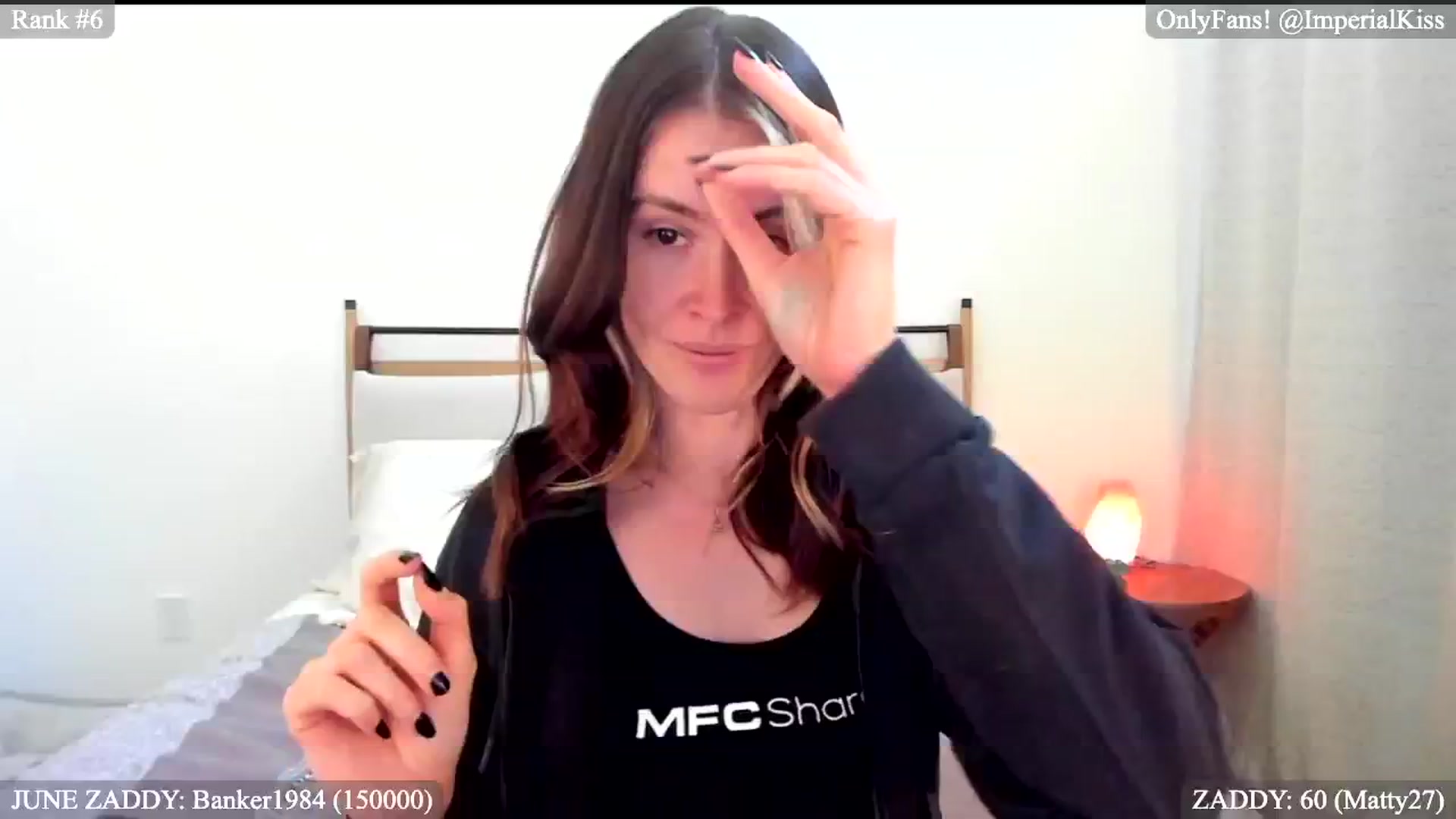 Gallery image thumbnail from ImperialKiss's myfreecams stream on, 06/16/2024, 23:58 image 3 of 20