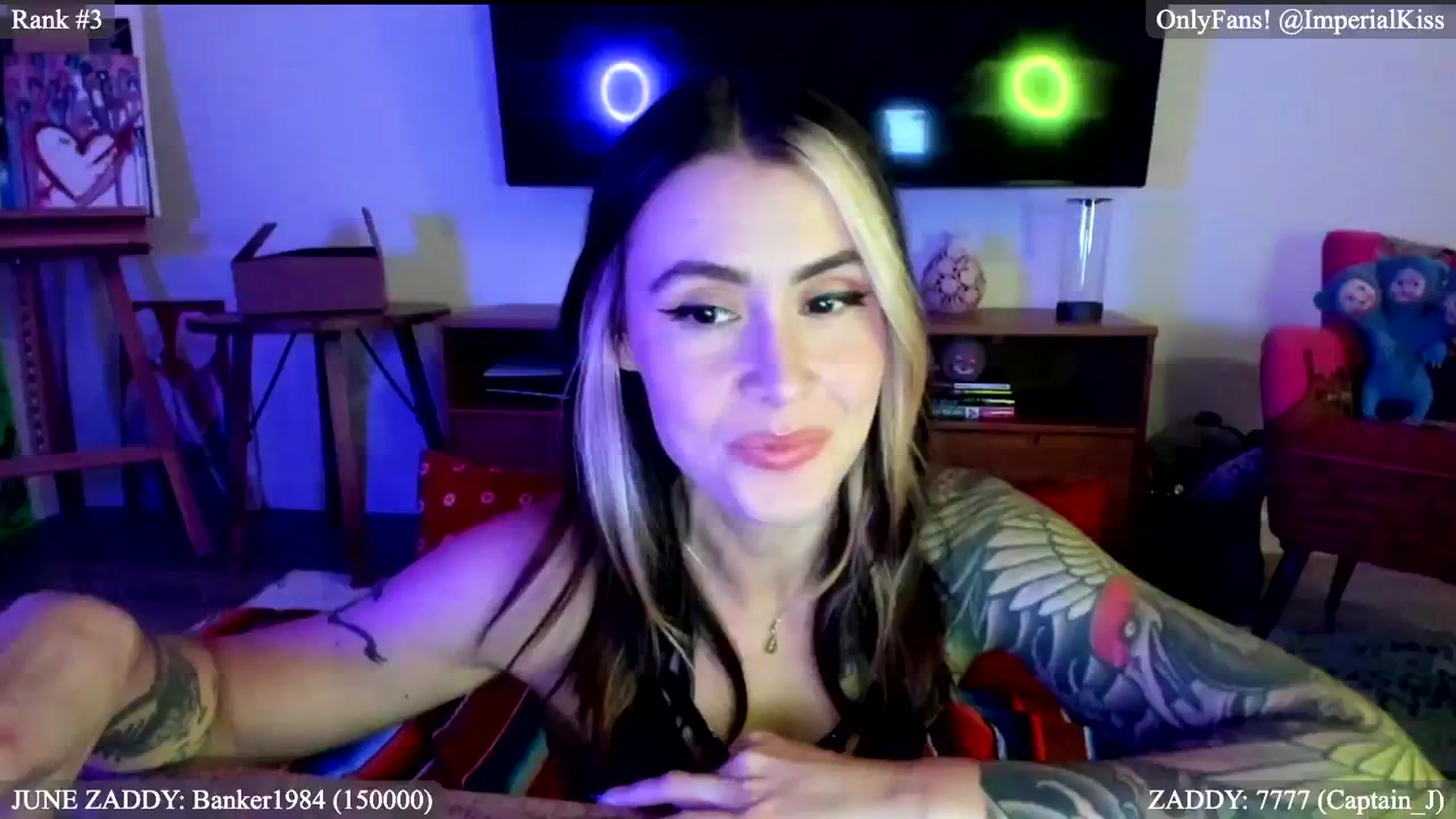 Gallery image thumbnail from ImperialKiss's myfreecams stream on, 06/17/2024, 07:20 image 4 of 20