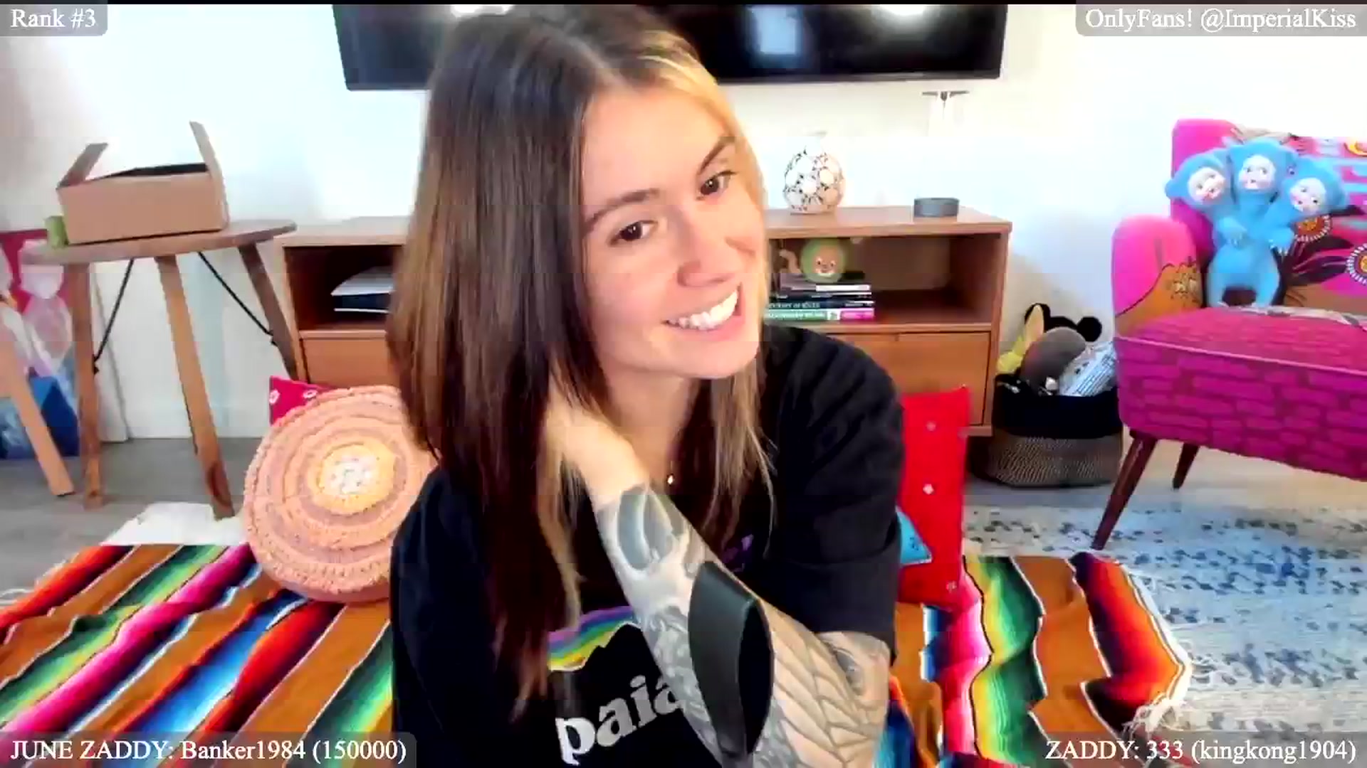 Gallery image thumbnail from ImperialKiss's myfreecams stream on, 06/17/2024, 23:57 image 6 of 20