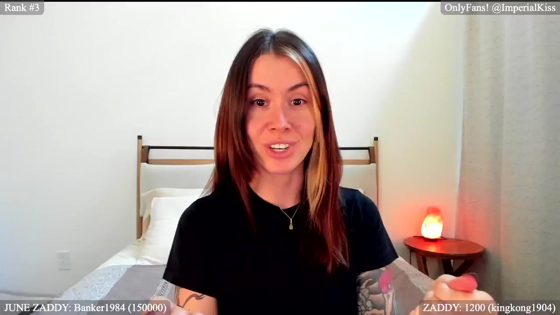 Gallery image thumbnail from ImperialKiss's myfreecams stream on, 06/19/2024, 22:11 image 6 of 20