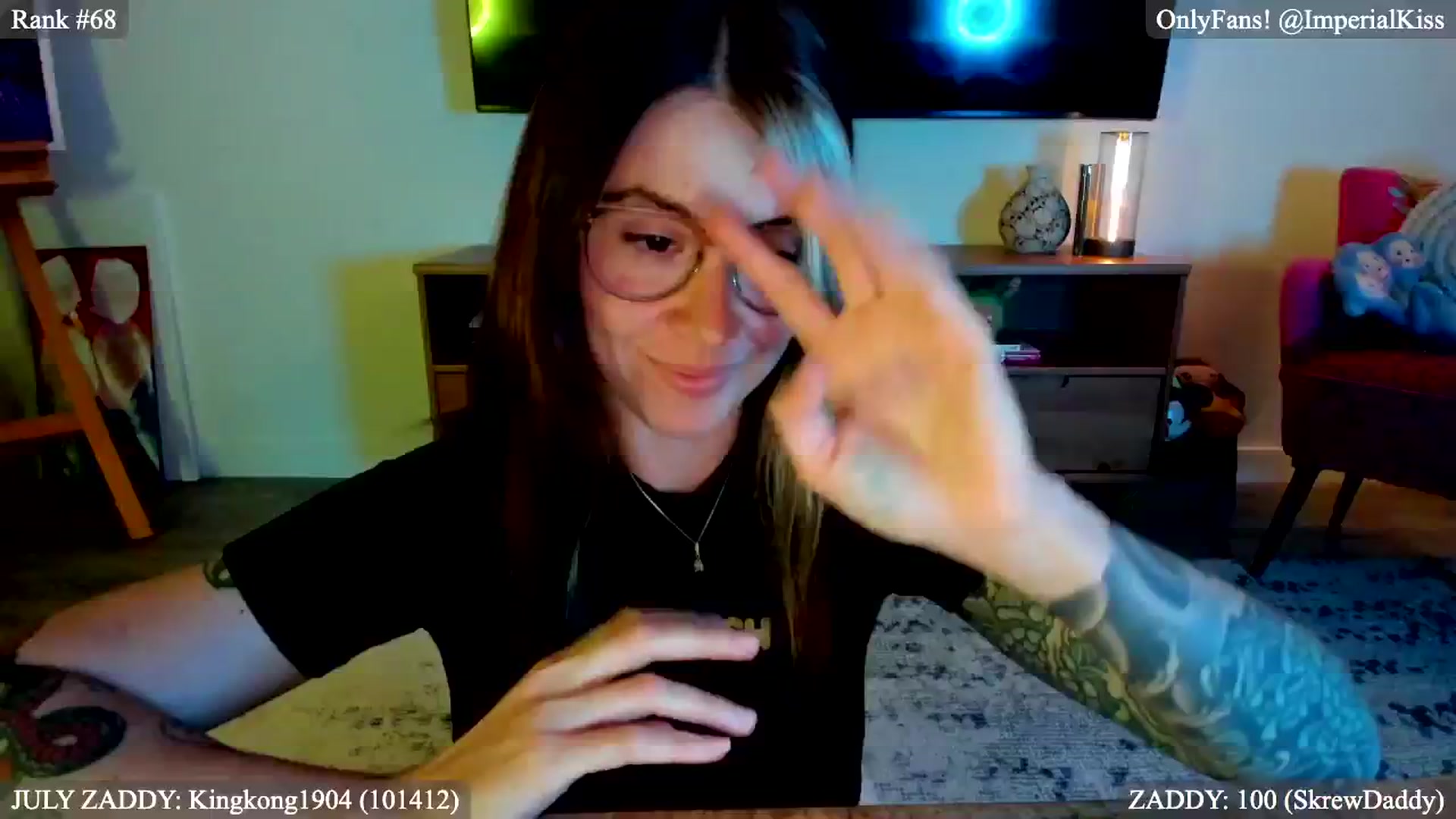 Gallery image thumbnail from ImperialKiss's myfreecams stream on, 07/10/2024, 05:38 image 8 of 20