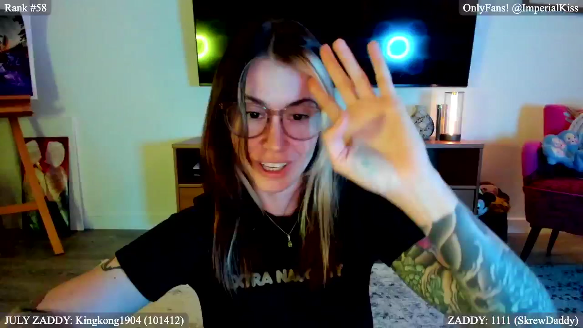 Gallery image thumbnail from ImperialKiss's myfreecams stream on, 07/10/2024, 05:38 image 14 of 20