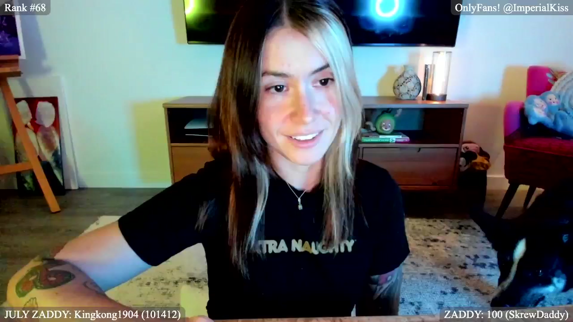 Gallery image thumbnail from ImperialKiss's myfreecams stream on, 07/10/2024, 05:38 image 7 of 20