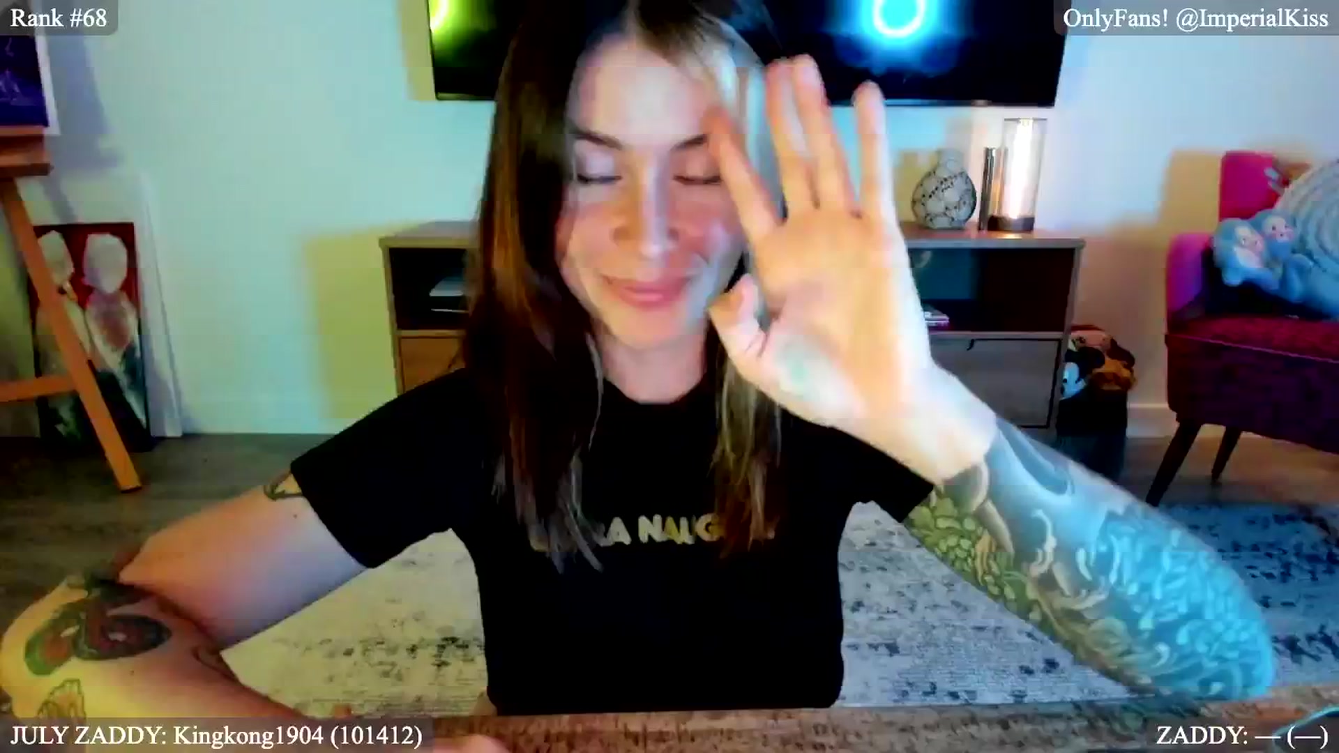 Gallery image thumbnail from ImperialKiss's myfreecams stream on, 07/10/2024, 05:38 image 1 of 20