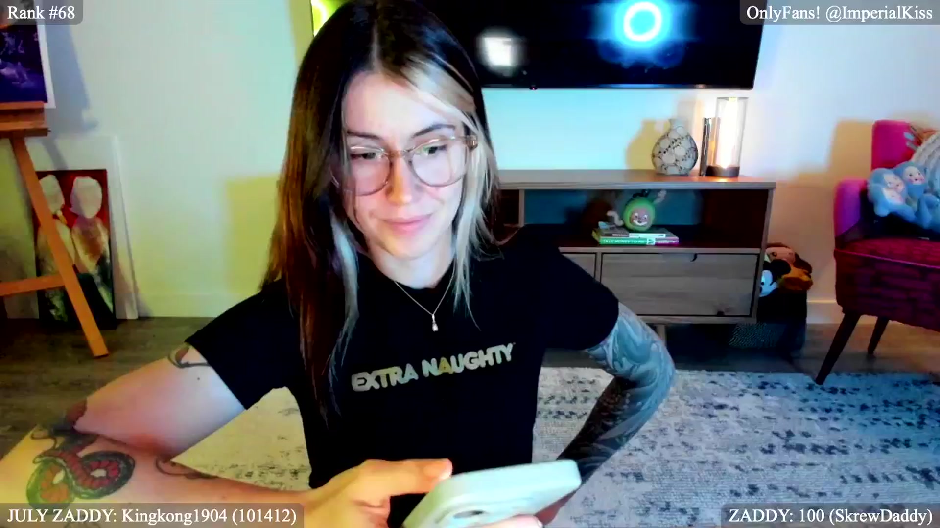 Gallery image thumbnail from ImperialKiss's myfreecams stream on, 07/10/2024, 05:38 image 9 of 20