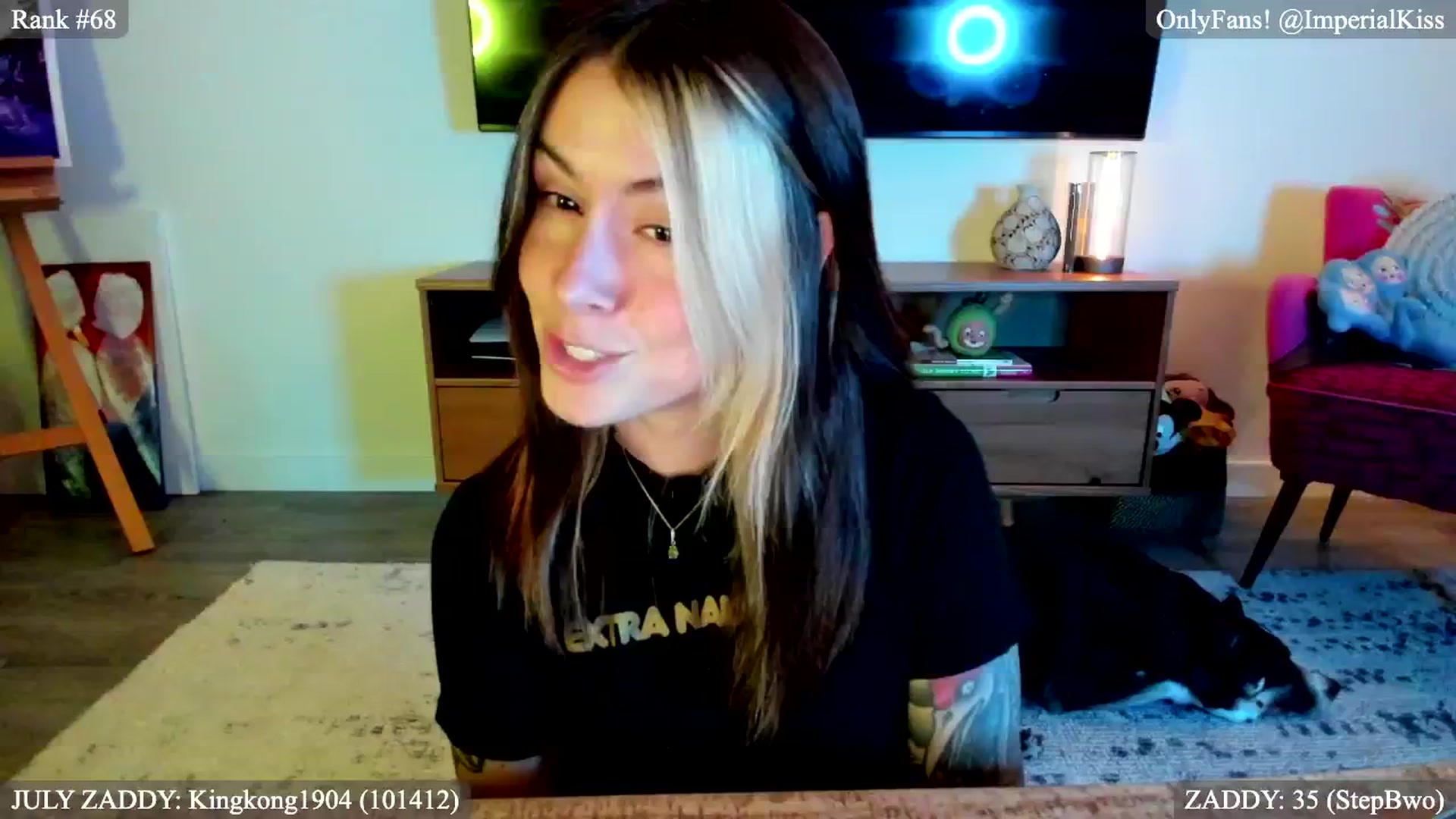 Gallery image thumbnail from ImperialKiss's myfreecams stream on, 07/10/2024, 05:38 image 4 of 20