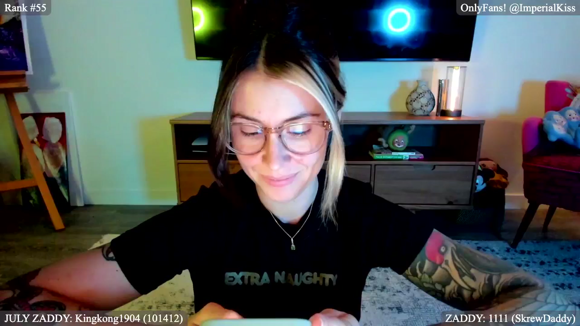 Gallery image thumbnail from ImperialKiss's myfreecams stream on, 07/10/2024, 06:37 image 6 of 20