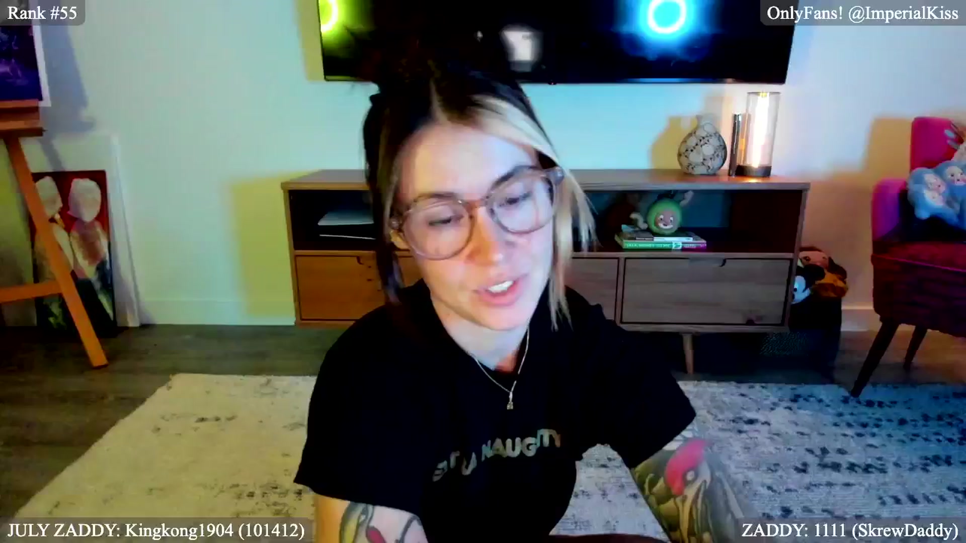 Gallery image thumbnail from ImperialKiss's myfreecams stream on, 07/10/2024, 06:37 image 8 of 20