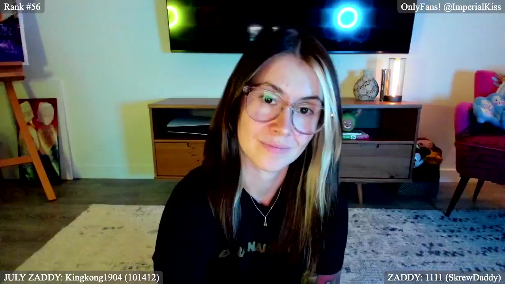 Gallery image thumbnail from ImperialKiss's myfreecams stream on, 07/10/2024, 06:37 image 4 of 20