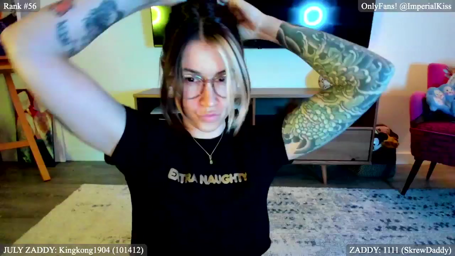 Gallery image thumbnail from ImperialKiss's myfreecams stream on, 07/10/2024, 06:37 image 5 of 20