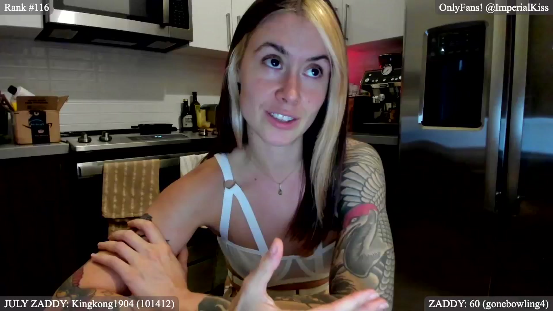 Gallery image thumbnail from ImperialKiss's myfreecams stream on, 07/24/2024, 04:38 image 13 of 20