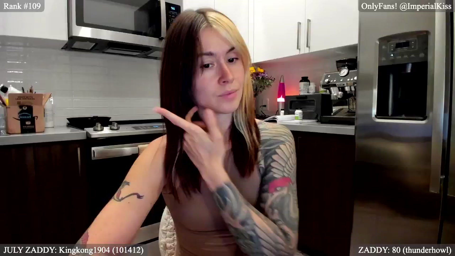 Gallery image thumbnail from ImperialKiss's myfreecams stream on, 07/25/2024, 05:12 image 5 of 20