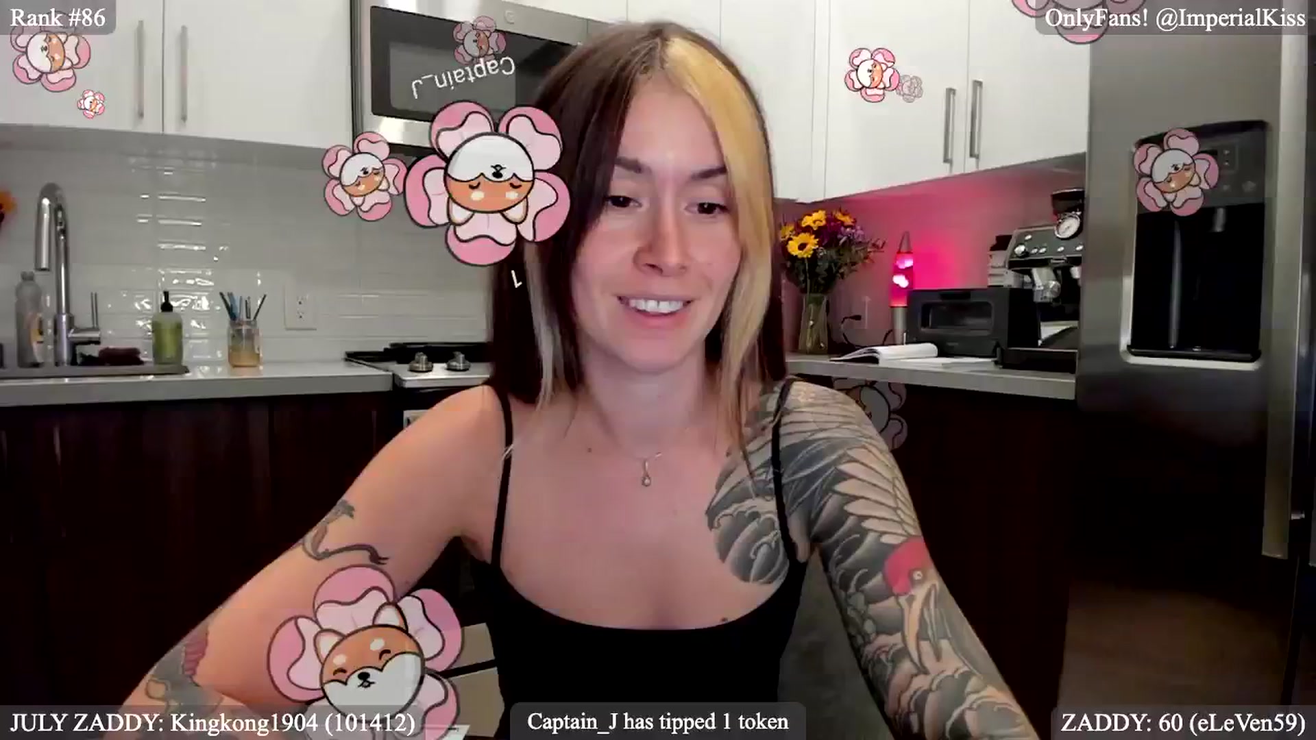 Gallery image thumbnail from ImperialKiss's myfreecams stream on, 07/28/2024, 06:21 image 4 of 20