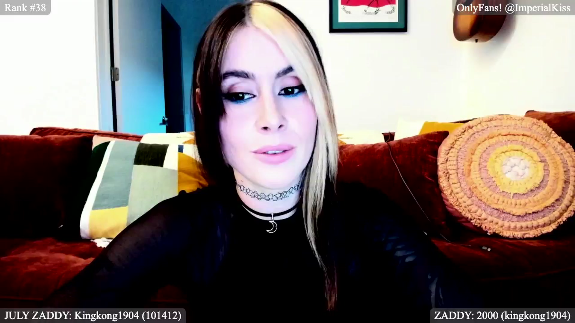Gallery image thumbnail from ImperialKiss's myfreecams stream on, 08/02/2024, 03:51 image 11 of 20