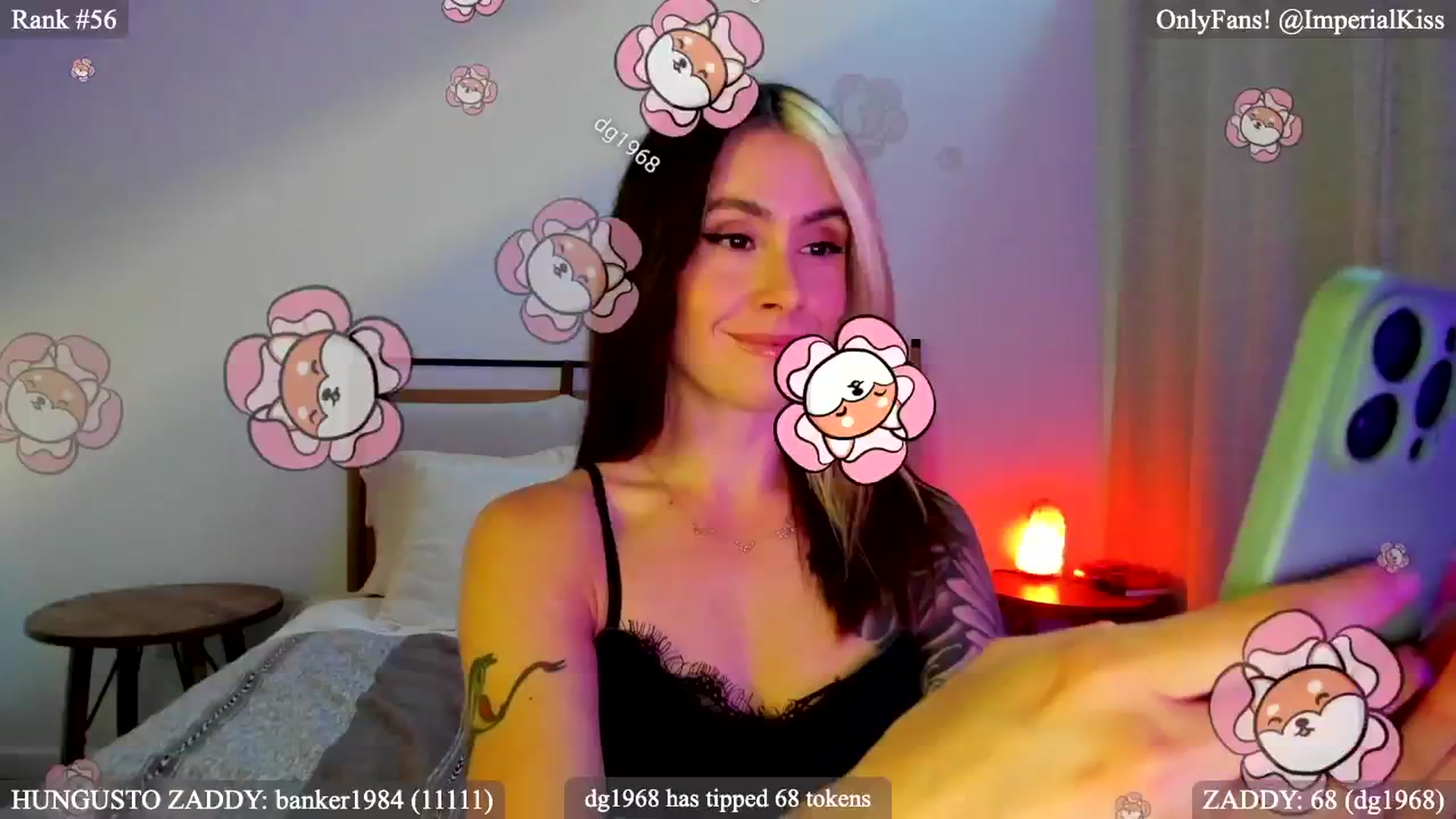 Gallery image thumbnail from ImperialKiss's myfreecams stream on, 08/07/2024, 03:52 image 5 of 20