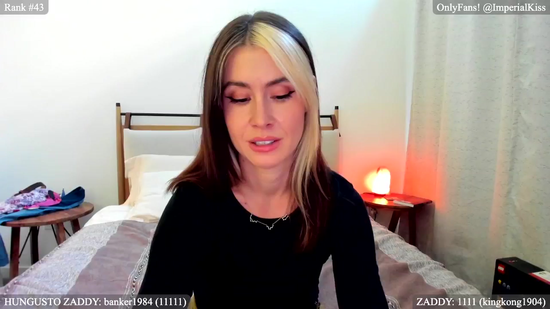 Gallery image thumbnail from ImperialKiss's myfreecams stream on, 08/07/2024, 23:05 image 20 of 20
