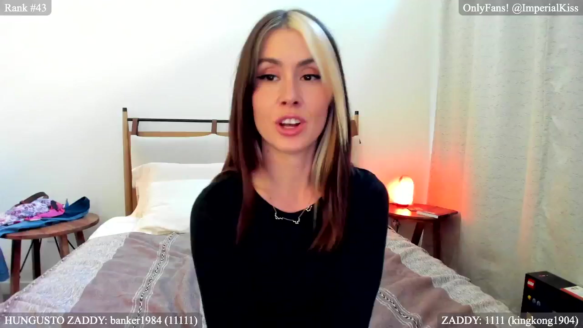 Gallery image thumbnail from ImperialKiss's myfreecams stream on, 08/07/2024, 23:05 image 19 of 20