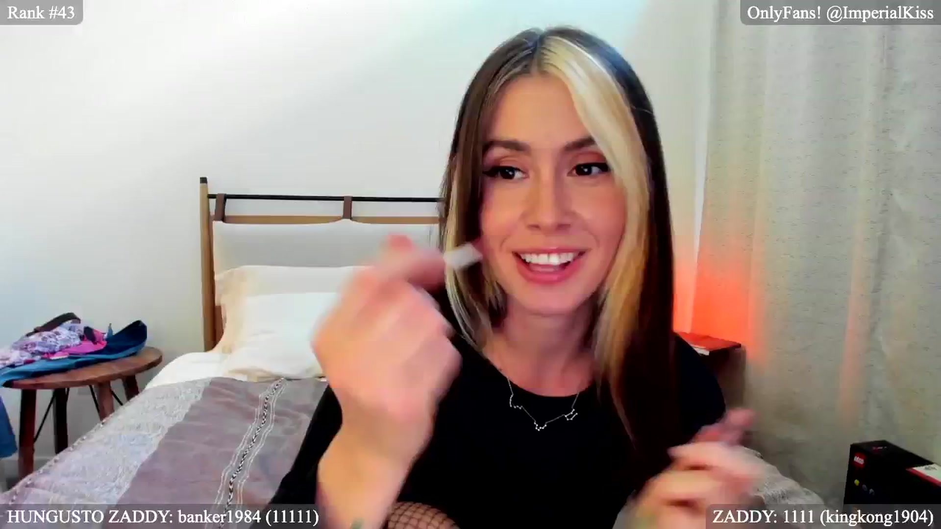 Gallery image thumbnail from ImperialKiss's myfreecams stream on, 08/08/2024, 24:03 image 1 of 20