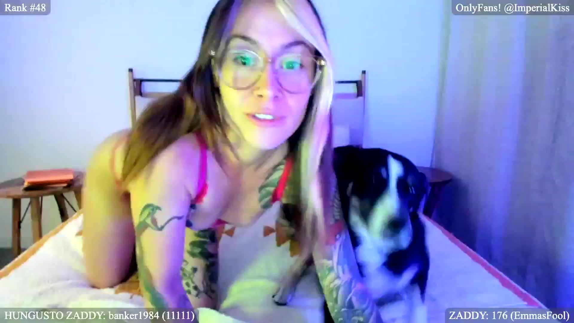 Gallery image thumbnail from ImperialKiss's myfreecams stream on, 08/20/2024, 06:15 image 5 of 20