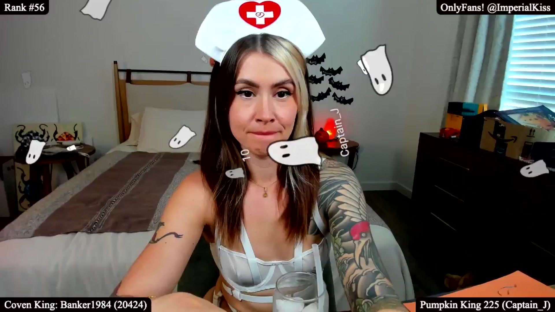 Gallery image thumbnail from ImperialKiss's myfreecams stream on, 10/06/2024, 24:20 image 10 of 20