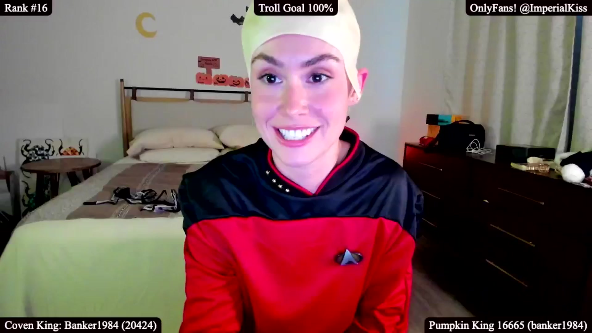 Gallery image thumbnail from ImperialKiss's myfreecams stream on, 10/07/2024, 02:31 image 2 of 20