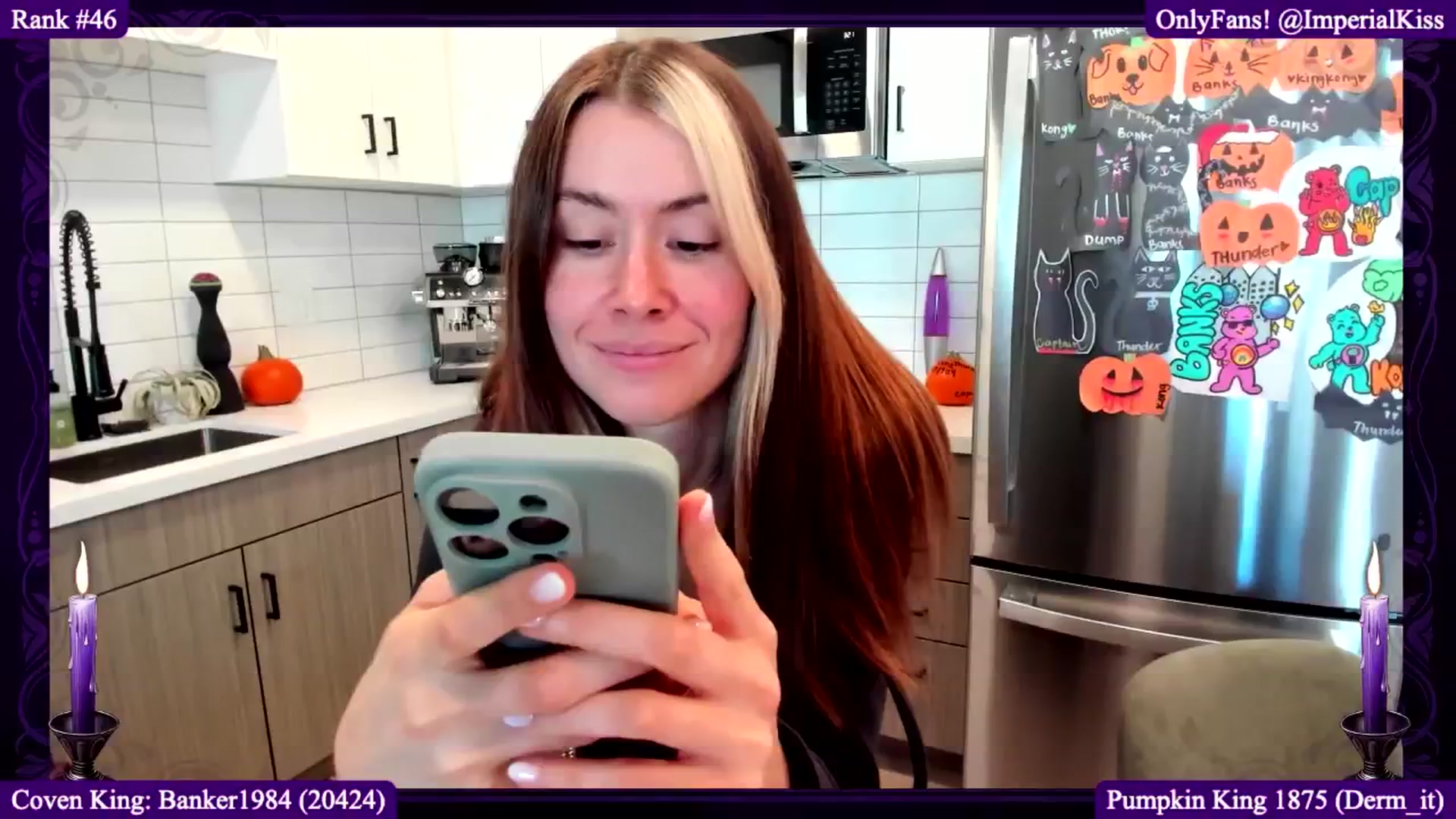 Gallery image thumbnail from ImperialKiss's myfreecams stream on, 10/17/2024, 24:24 image 9 of 20